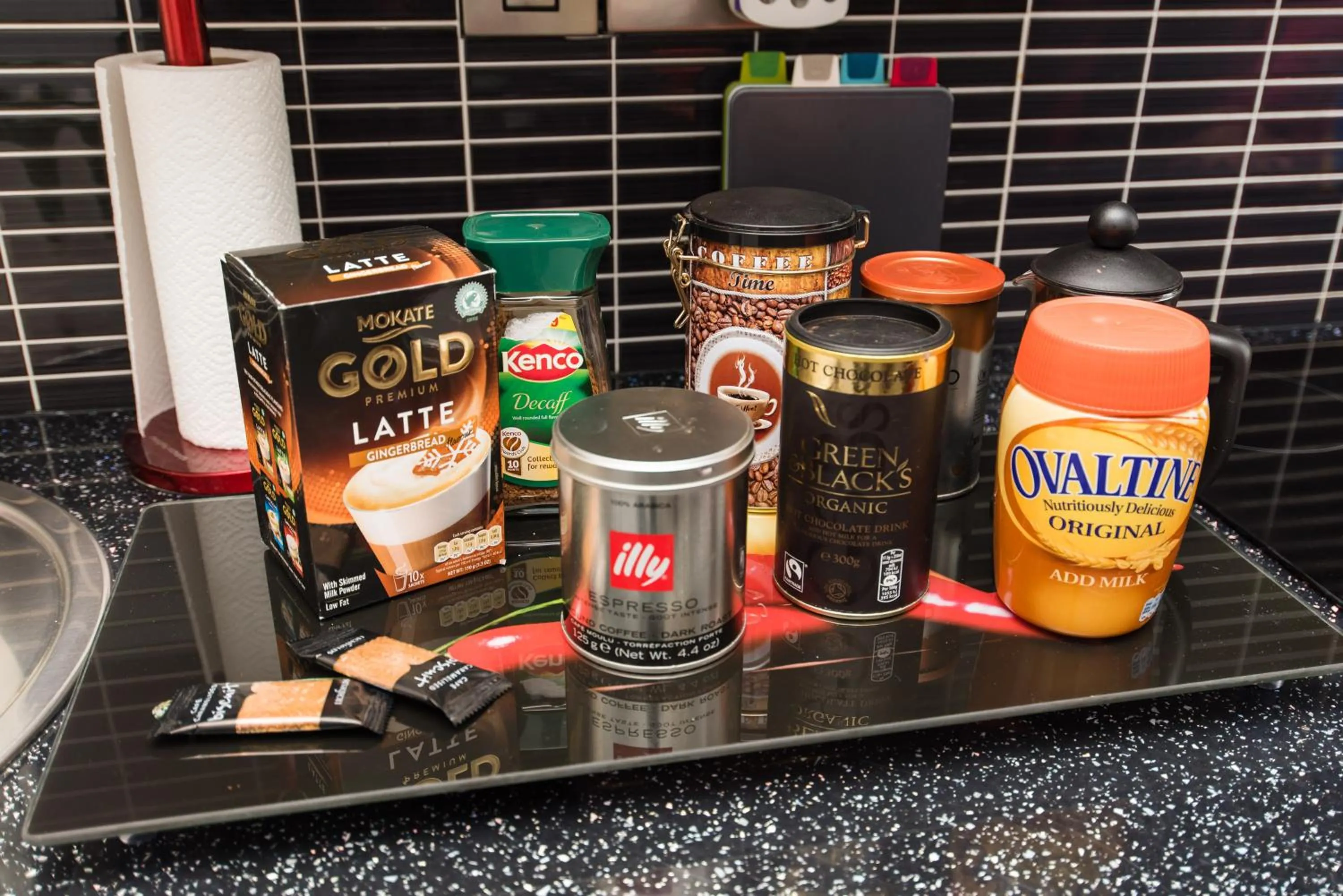 Coffee/tea facilities in Sea view Ar Lan y Mor LUXURY APARTMENT