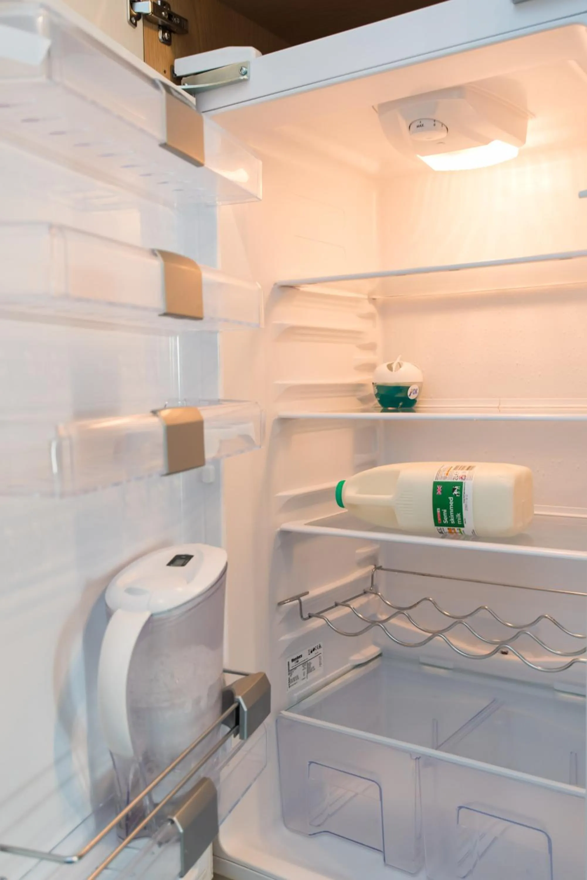 Kitchen or kitchenette in Sea view Ar Lan y Mor LUXURY APARTMENT