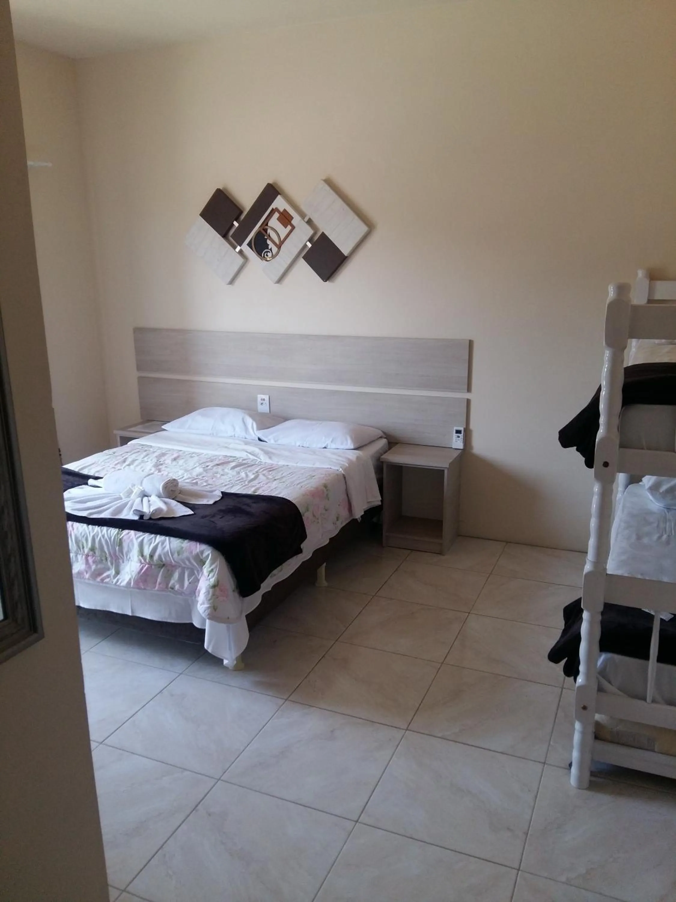 Bedroom, Bed in Hotel Rochamar