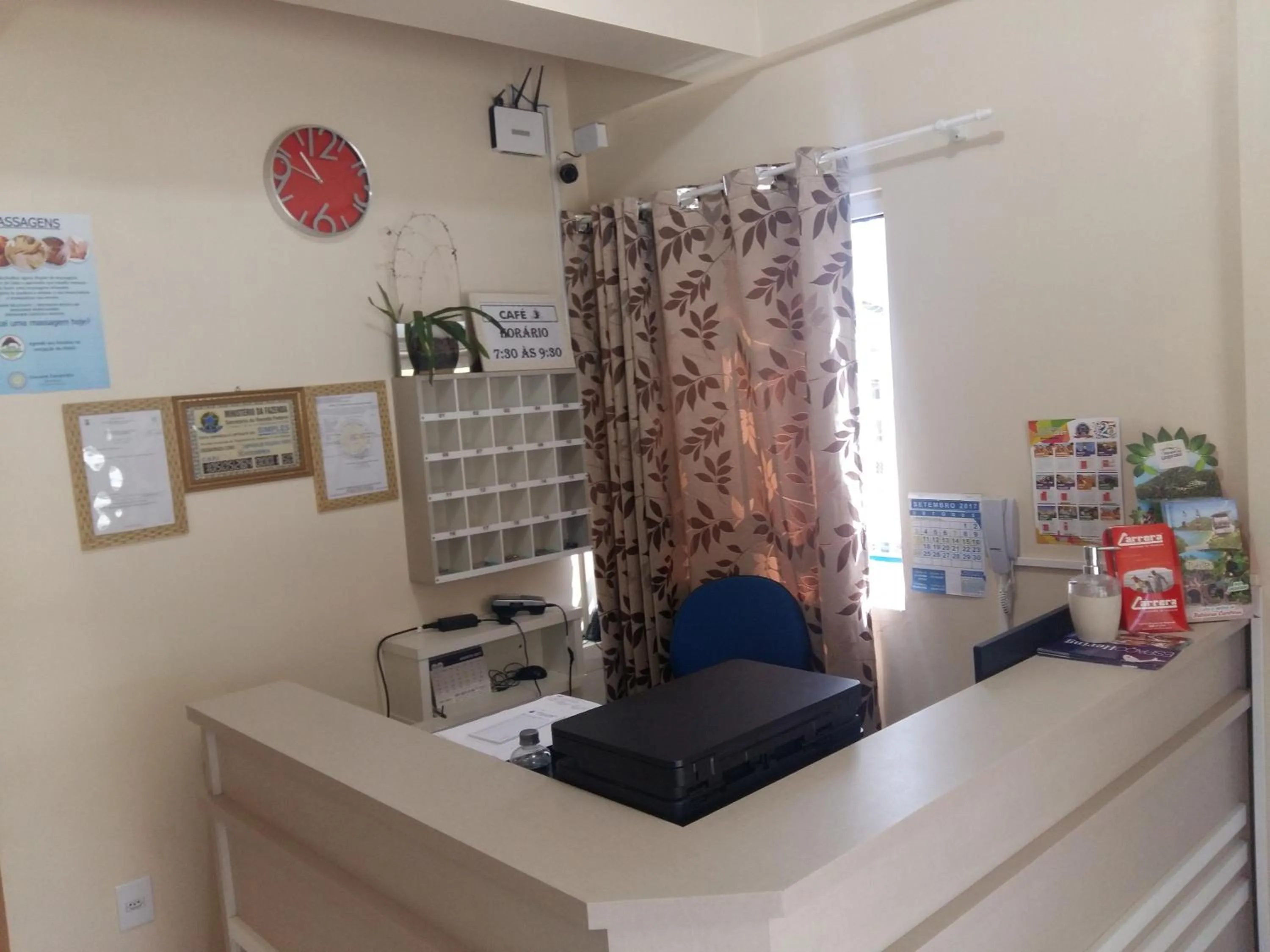 Lobby or reception in Hotel Rochamar