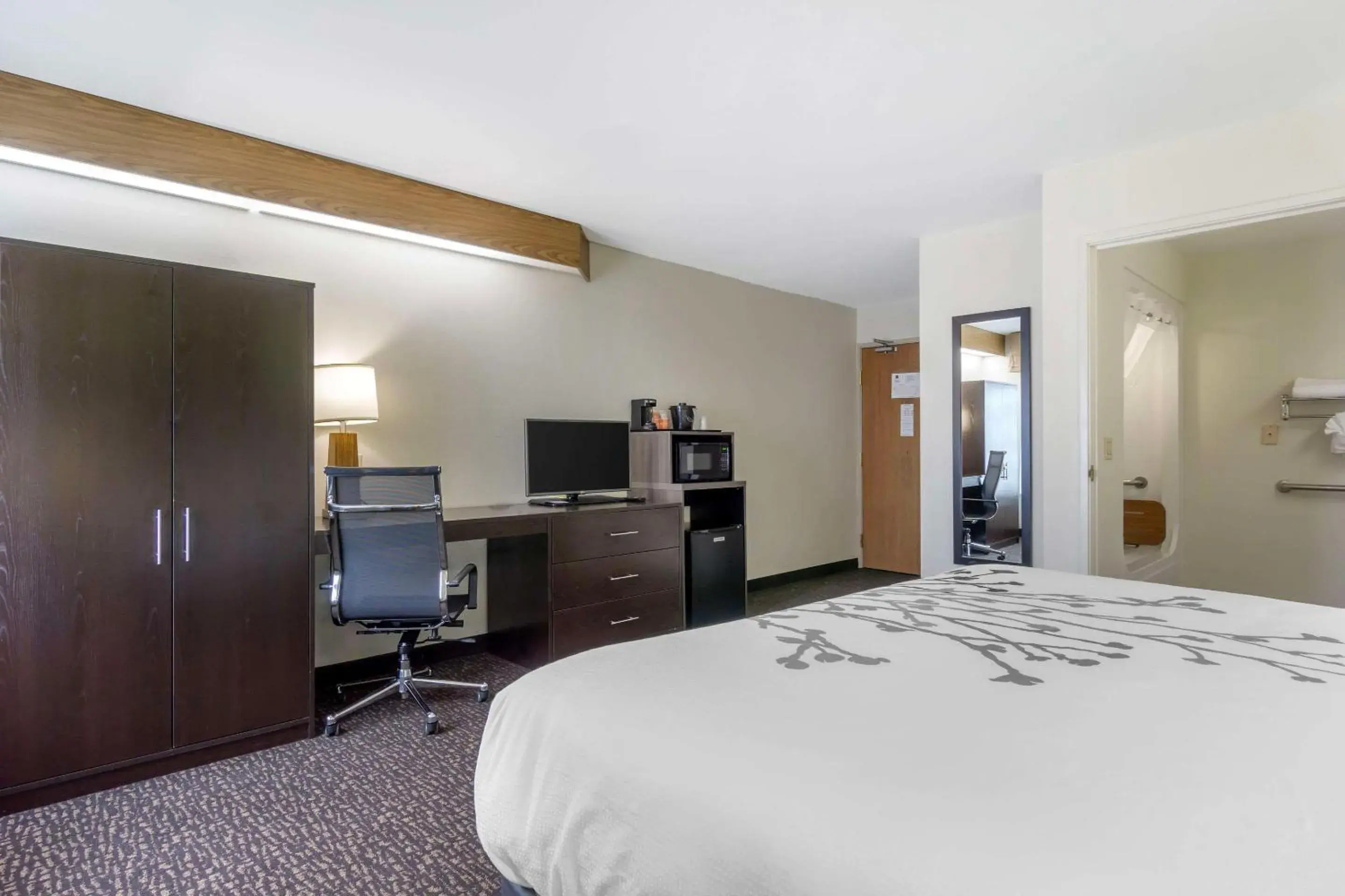 Bedroom, Bed in Sleep Inn Sea Tac Airport Bedroom, Bed in Sleep Inn Sea Tac Airport