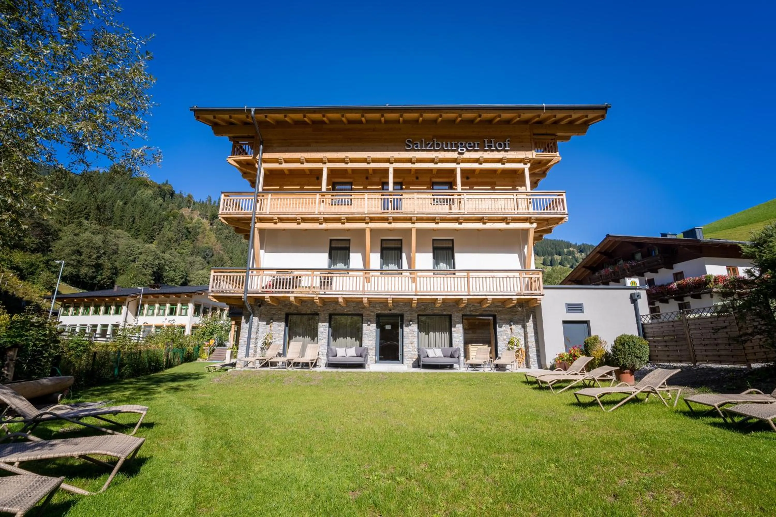 Garden in Hotel Salzburger Hof