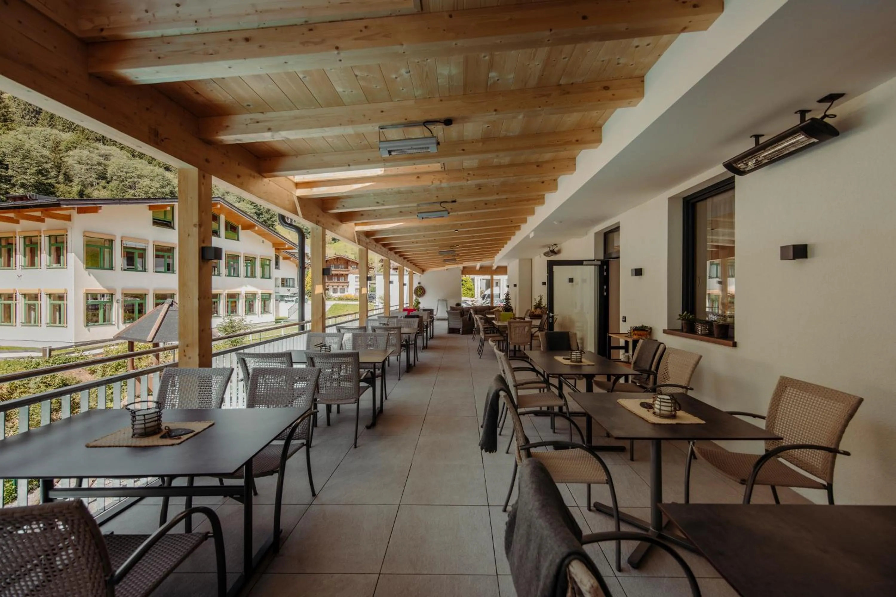 Balcony/Terrace in Hotel Salzburger Hof