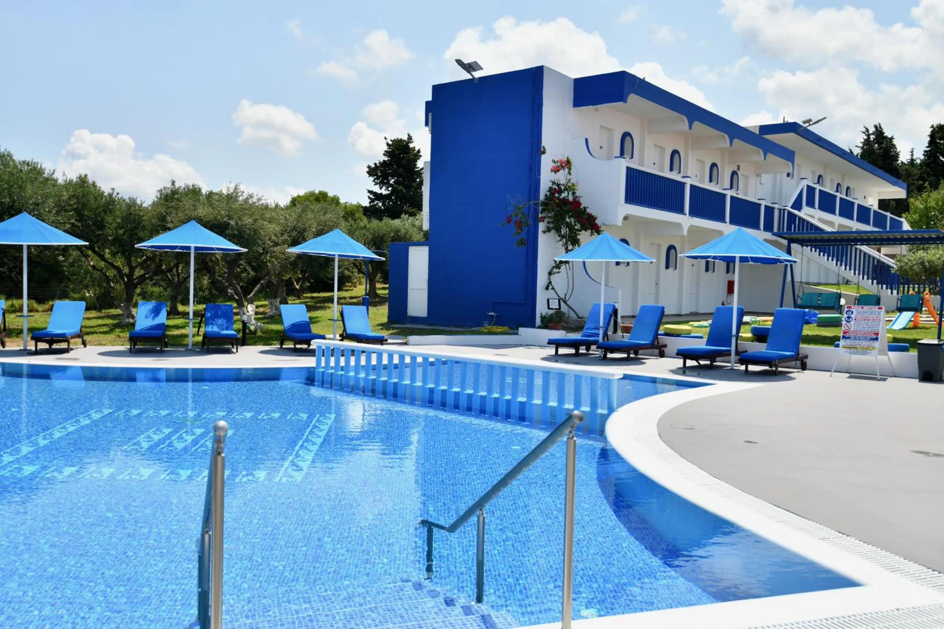 Swimming pool in Summer View