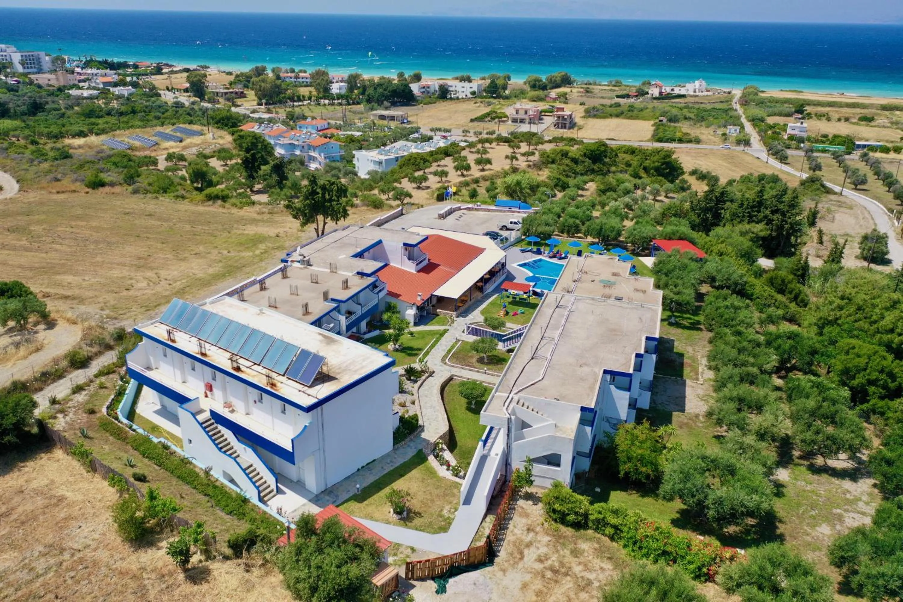 Garden view in Summer View