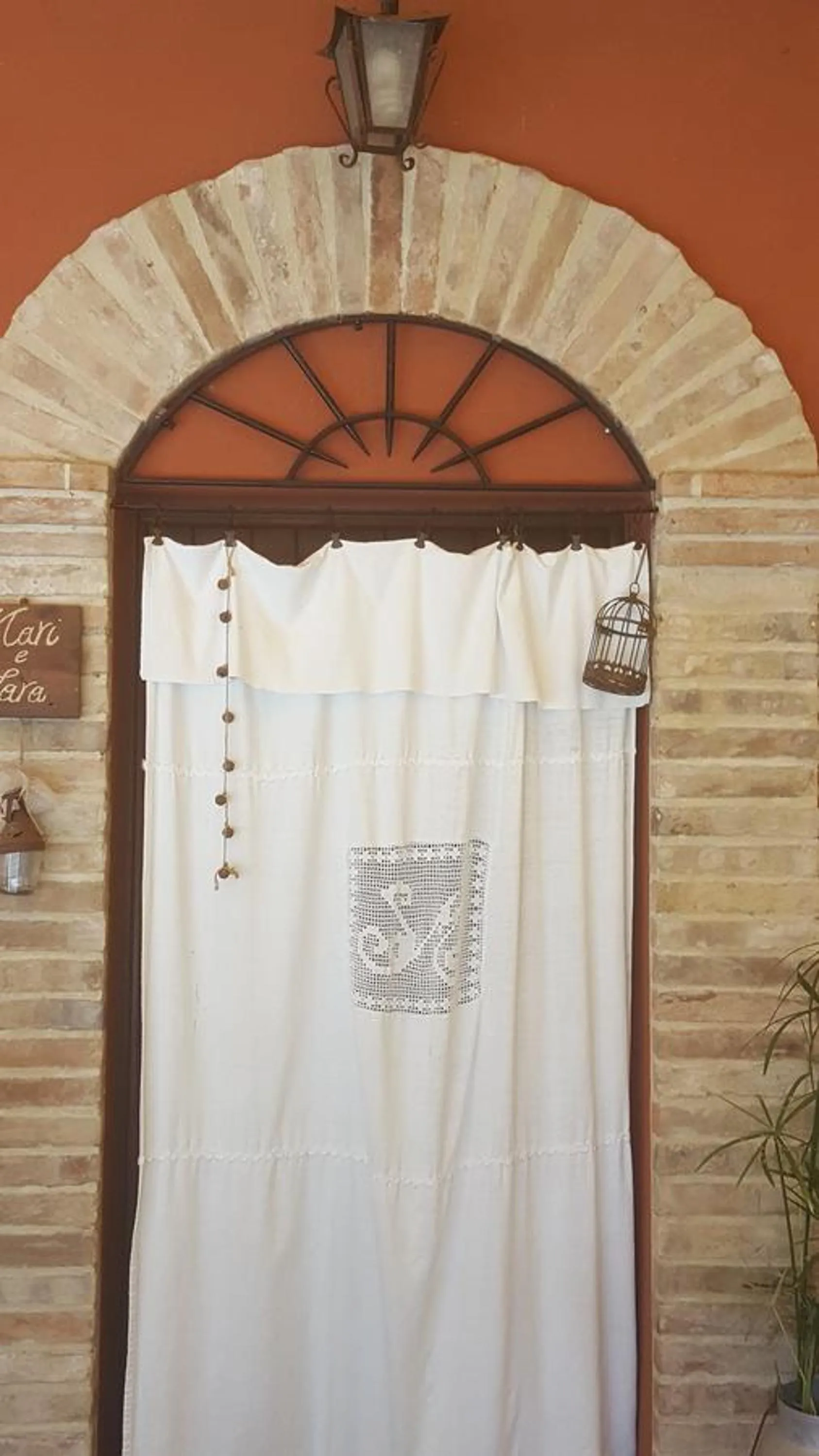 Facade/entrance in B&B La Rosa Antica