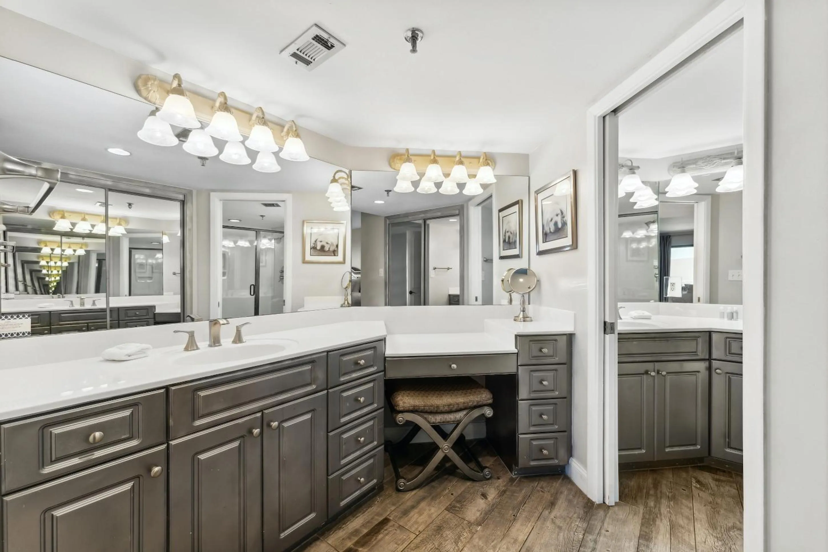 Bathroom in Inlet Reef Club by Panhandle Getaways