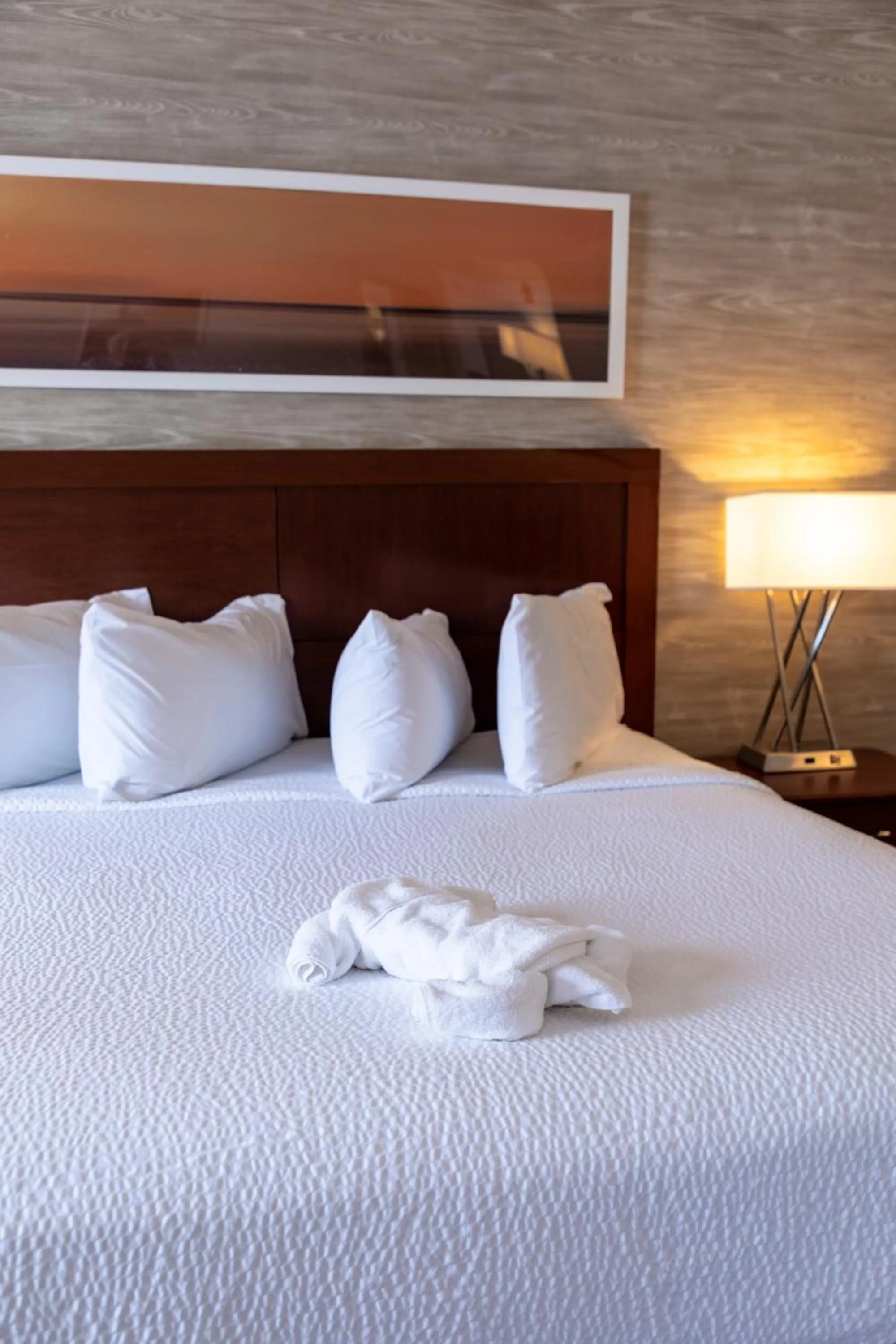 Bed in Iris Hotel Cape Cod