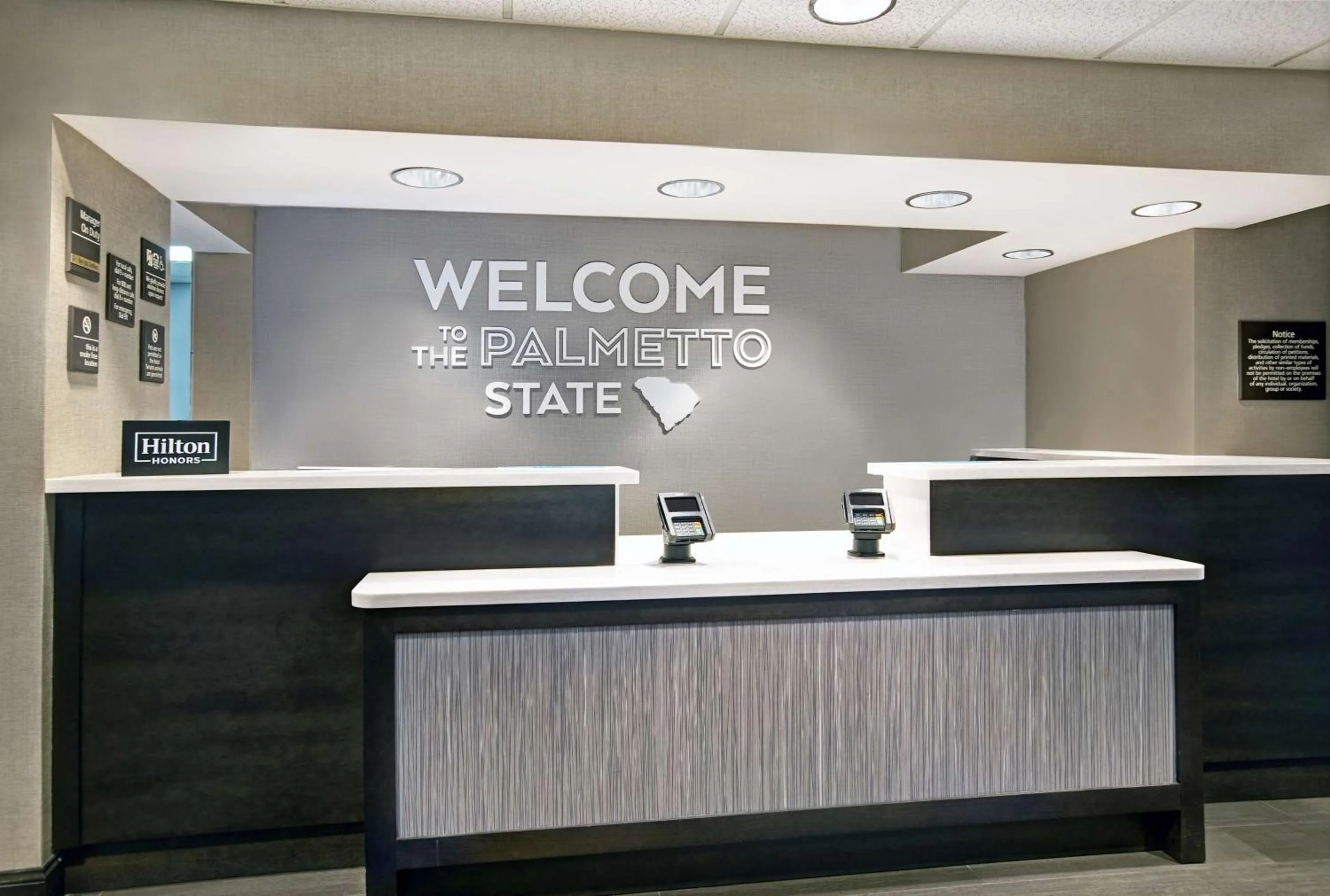 Lobby or reception in Hampton Inn Greenville/Woodruff Road