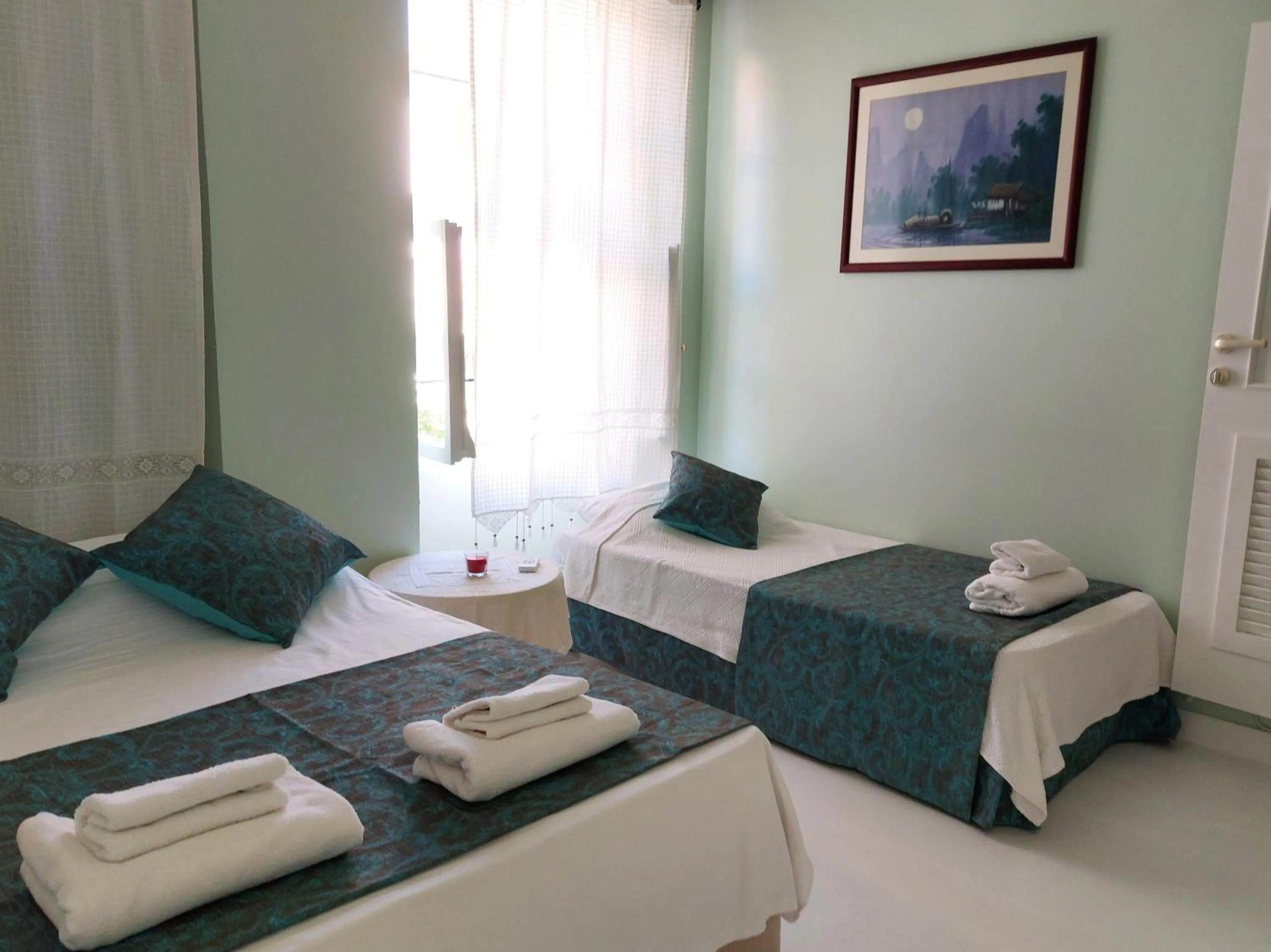 Bedroom, Bed in Eolos House Cunda