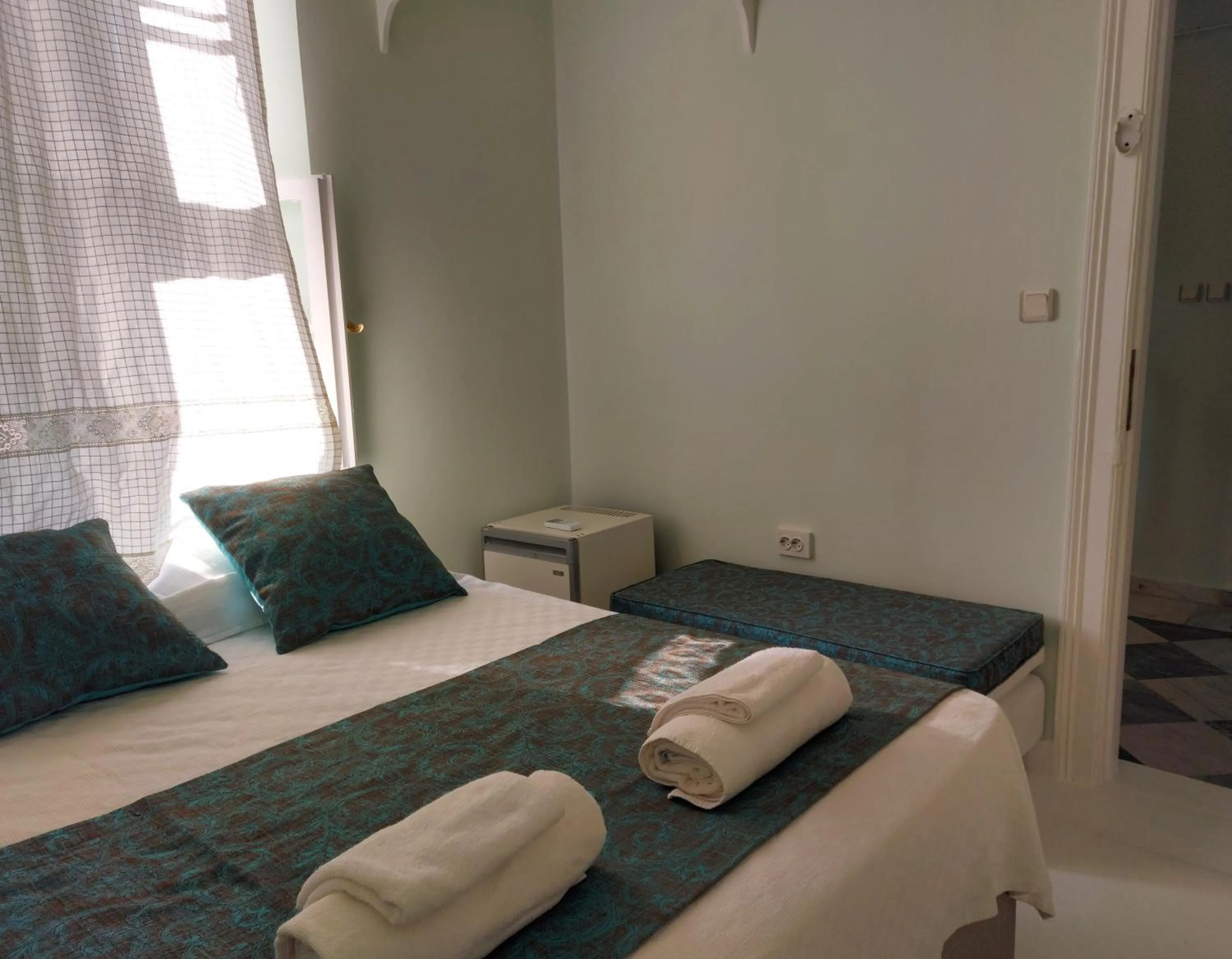 Bed in Eolos House Cunda