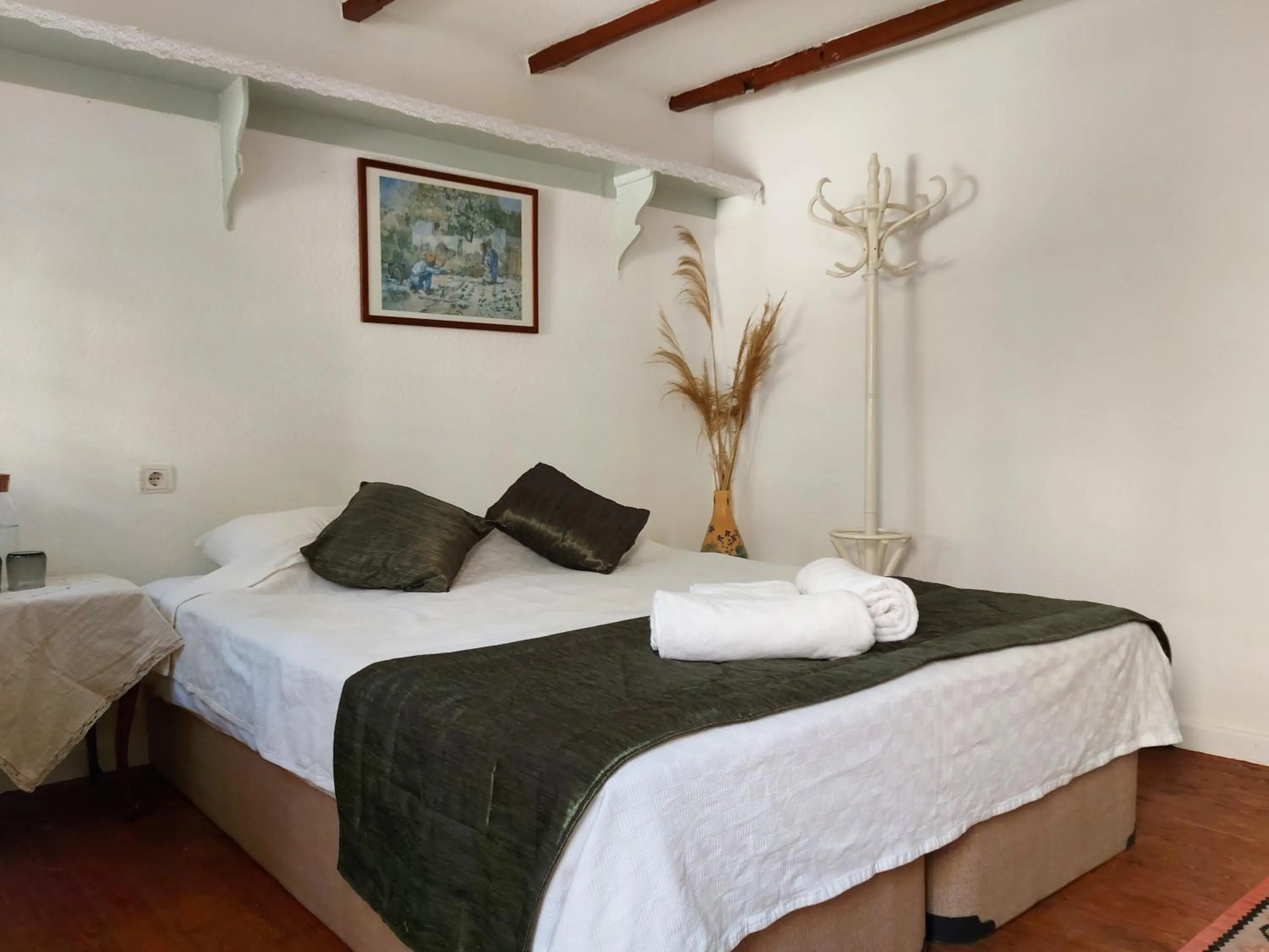 Bed in Eolos House Cunda