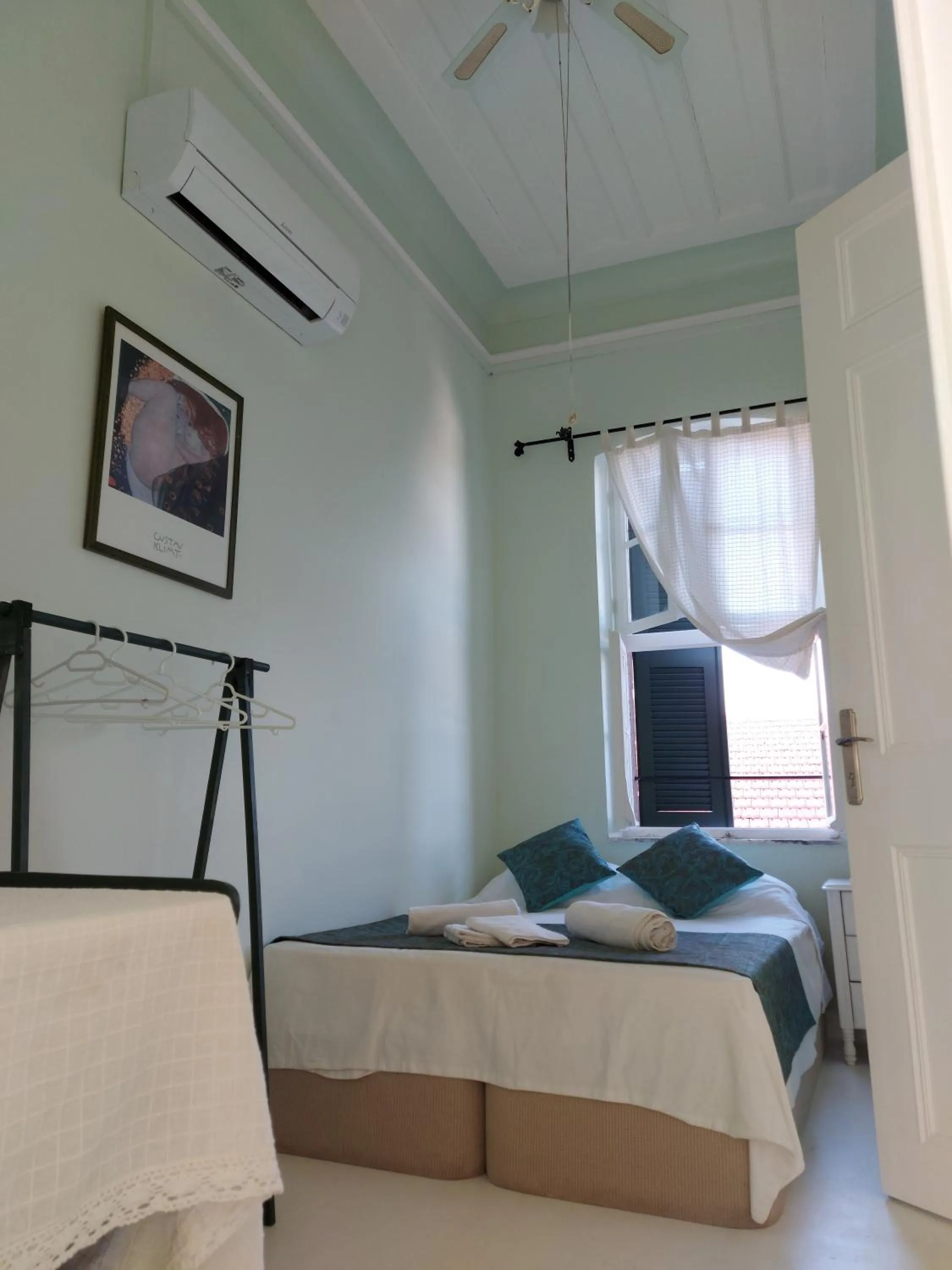 Bed in Eolos House Cunda