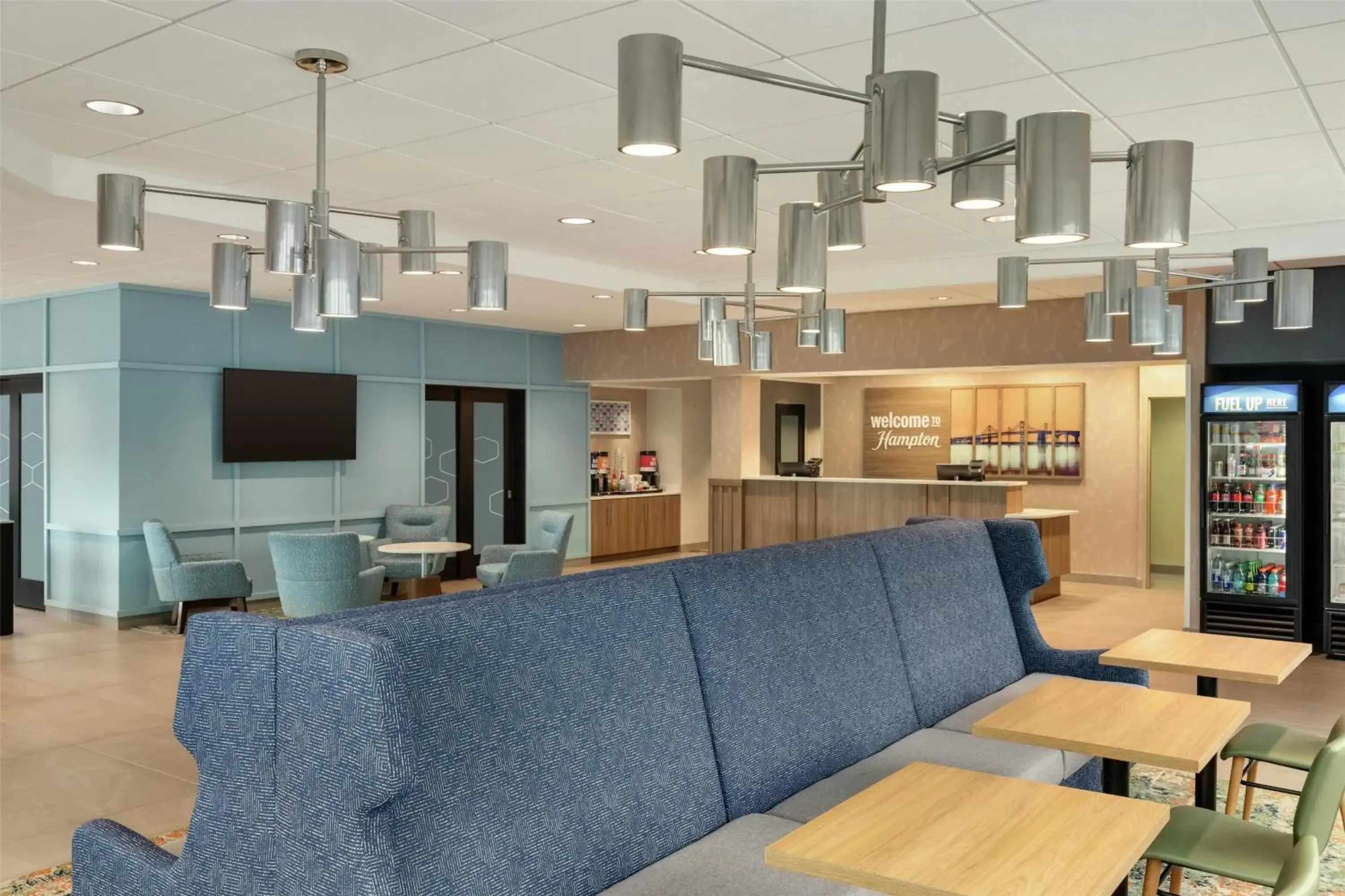 Lobby or reception in Hampton Inn Hagerstown Lobby or reception in Hampton Inn Hagerstown