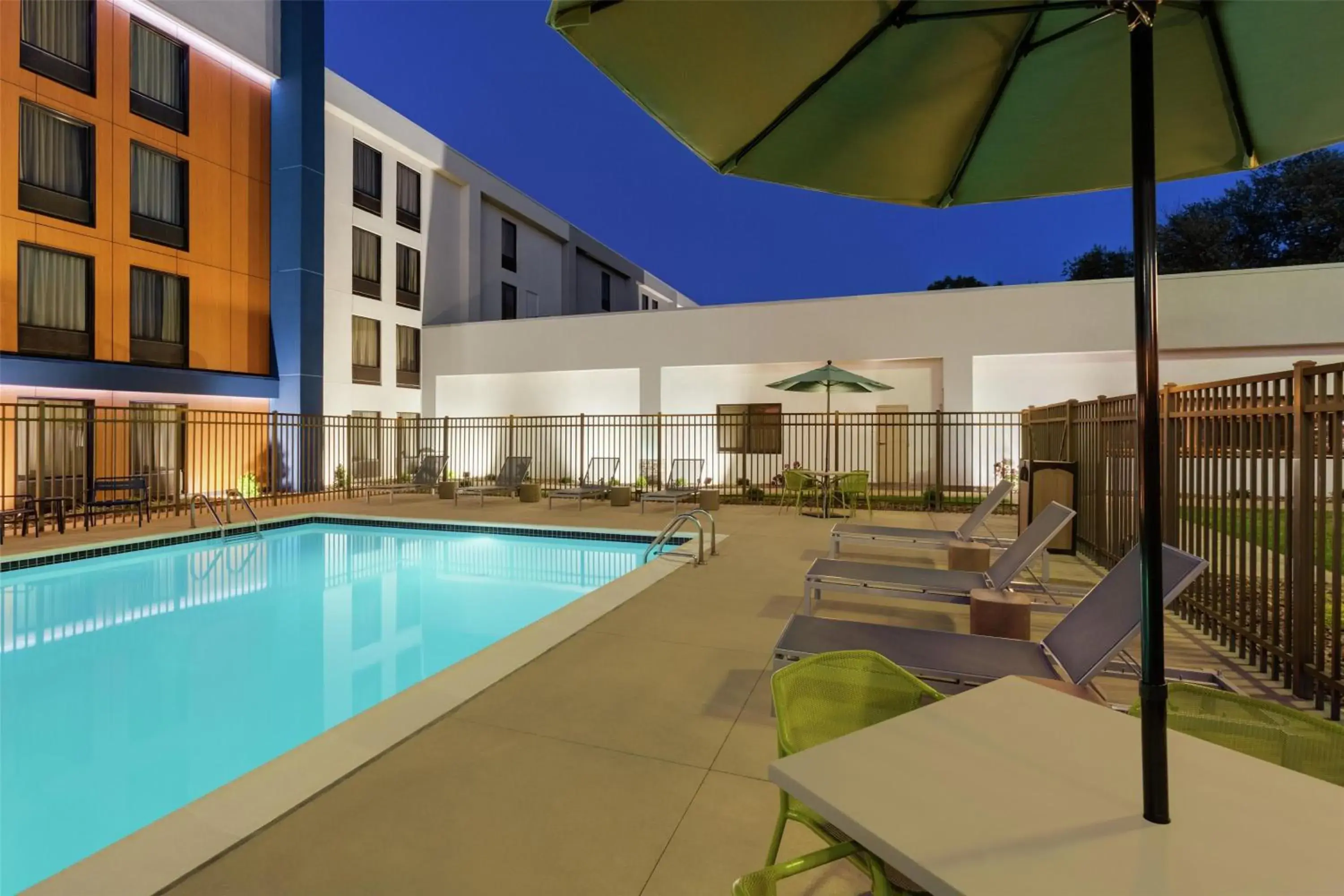 Pool view in Hampton Inn Hagerstown Pool view in Hampton Inn Hagerstown