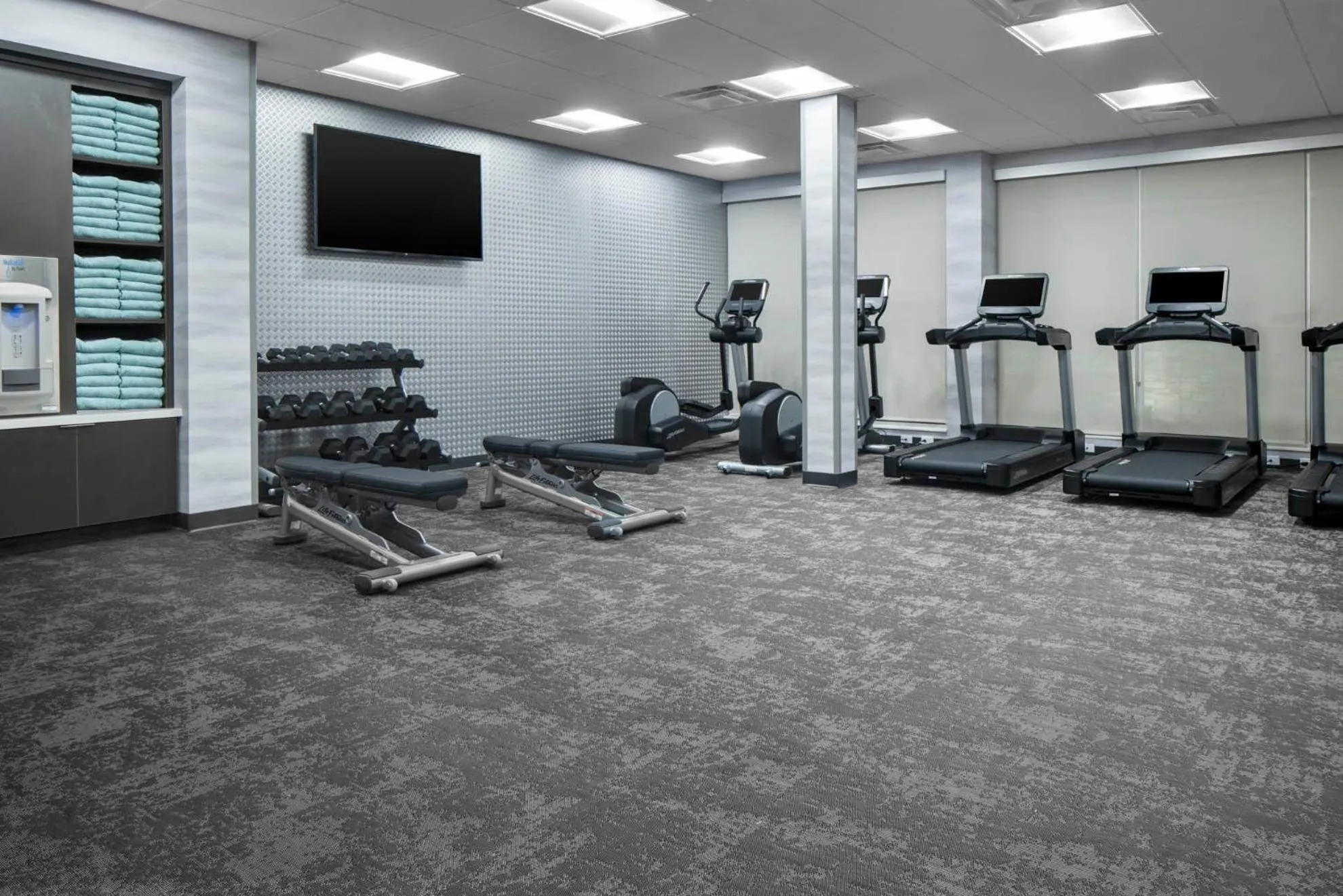 Fitness centre/facilities in Fairfield by Marriott Inn & Suites Dallas DFW Airport North, Irving
