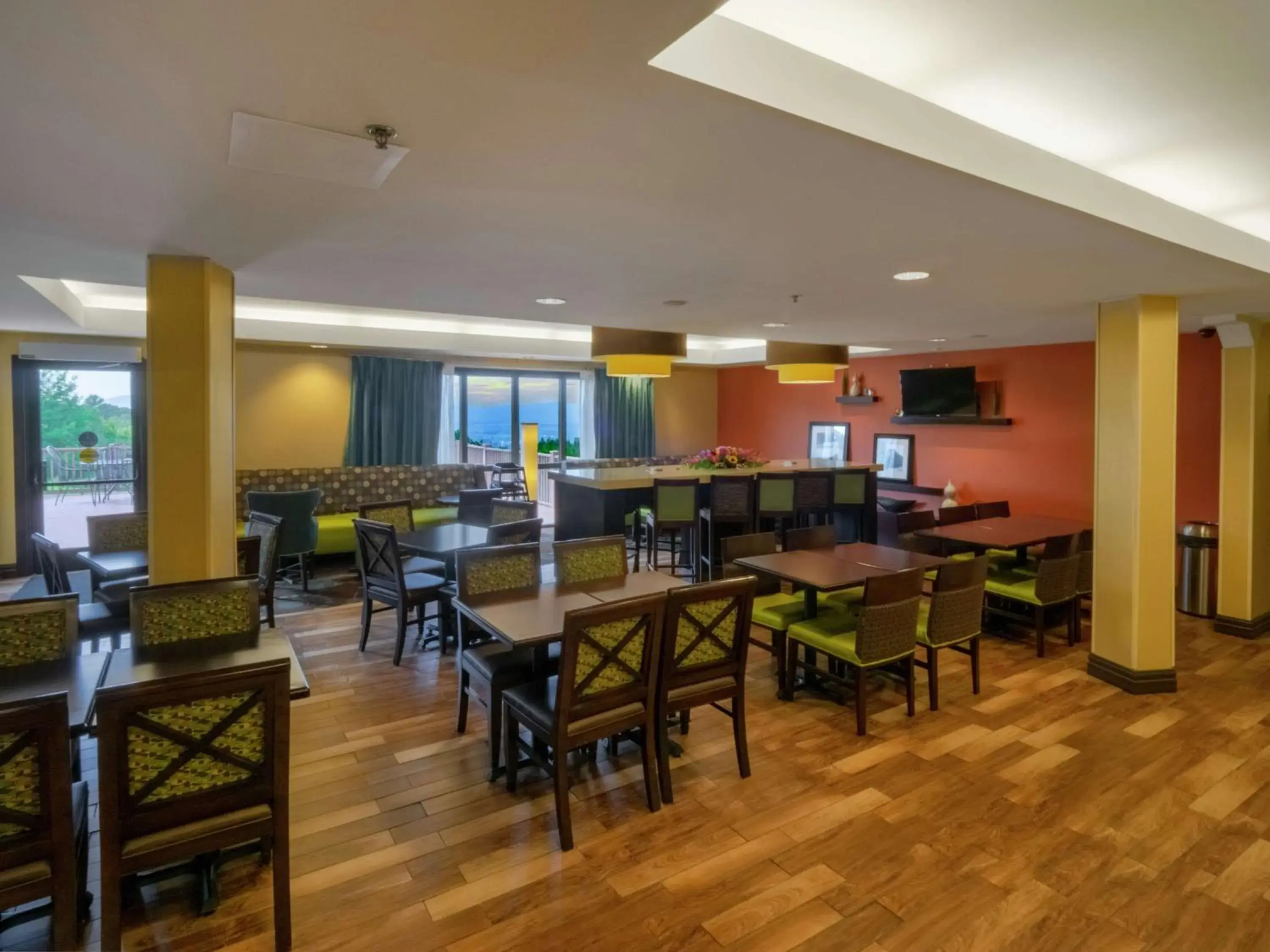 Lobby or reception in Hampton Inn Hazleton Lobby or reception in Hampton Inn Hazleton