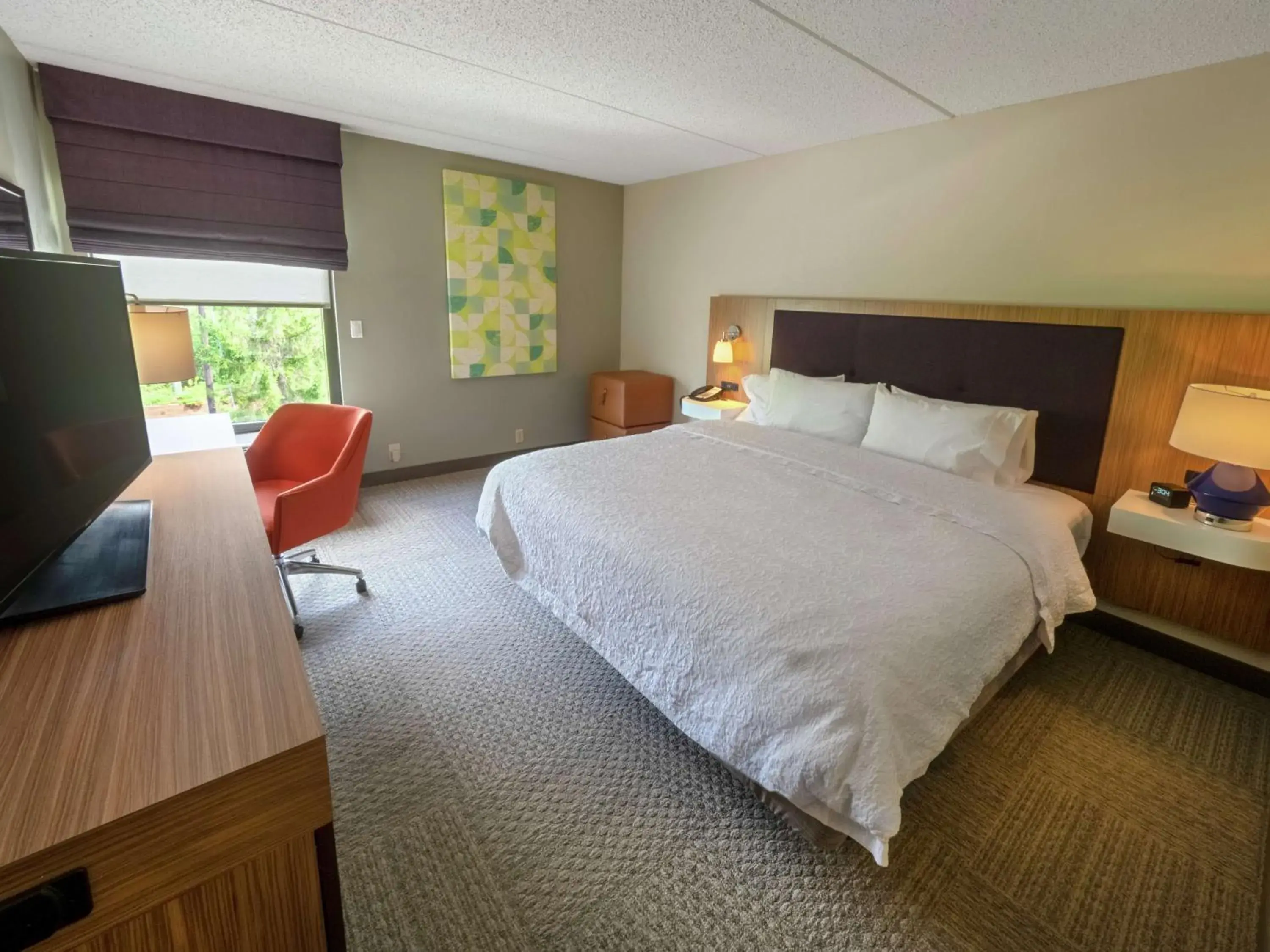 Bed in Hampton Inn Hazleton Bed in Hampton Inn Hazleton
