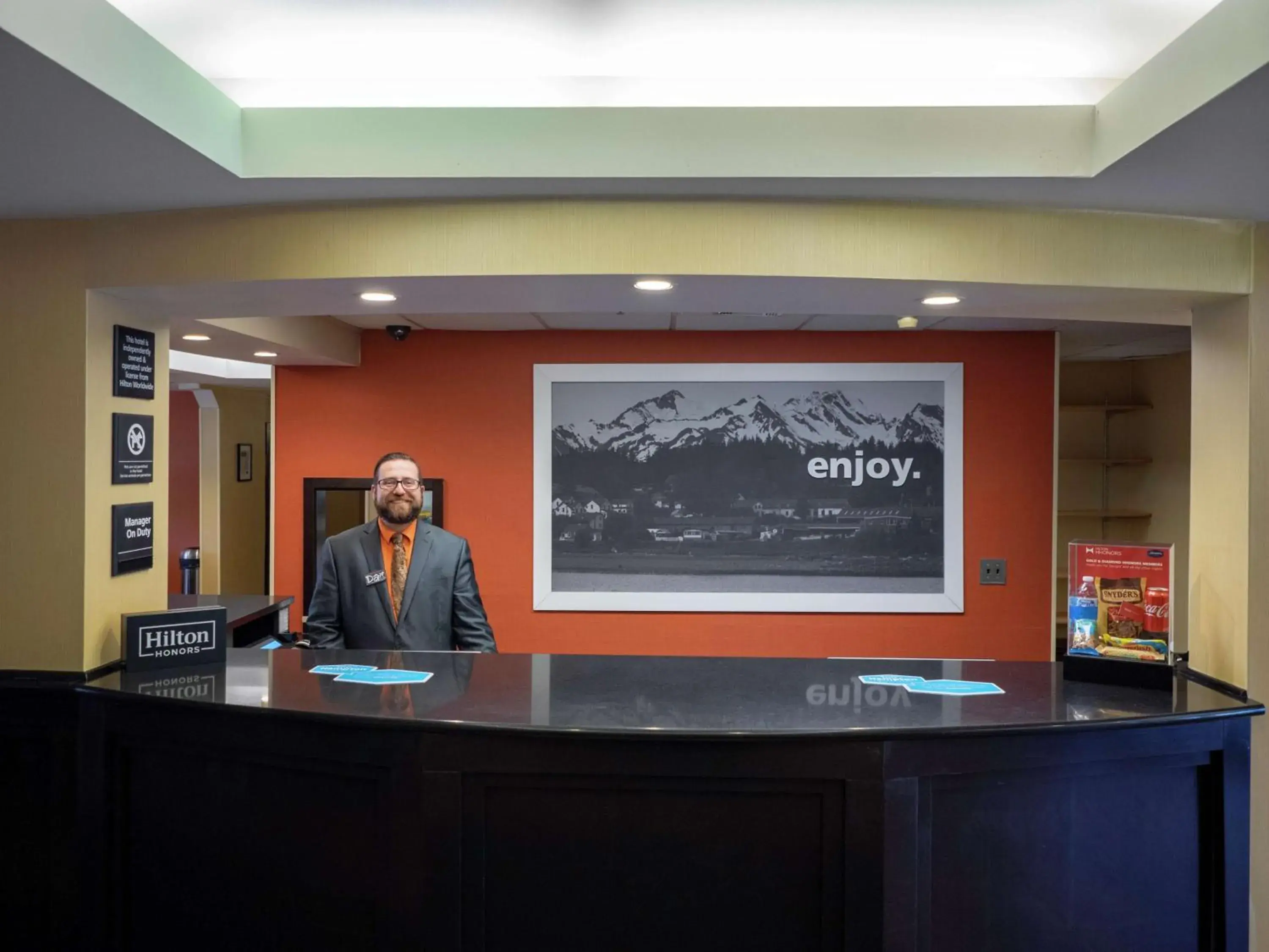 Lobby or reception in Hampton Inn Hazleton Lobby or reception in Hampton Inn Hazleton