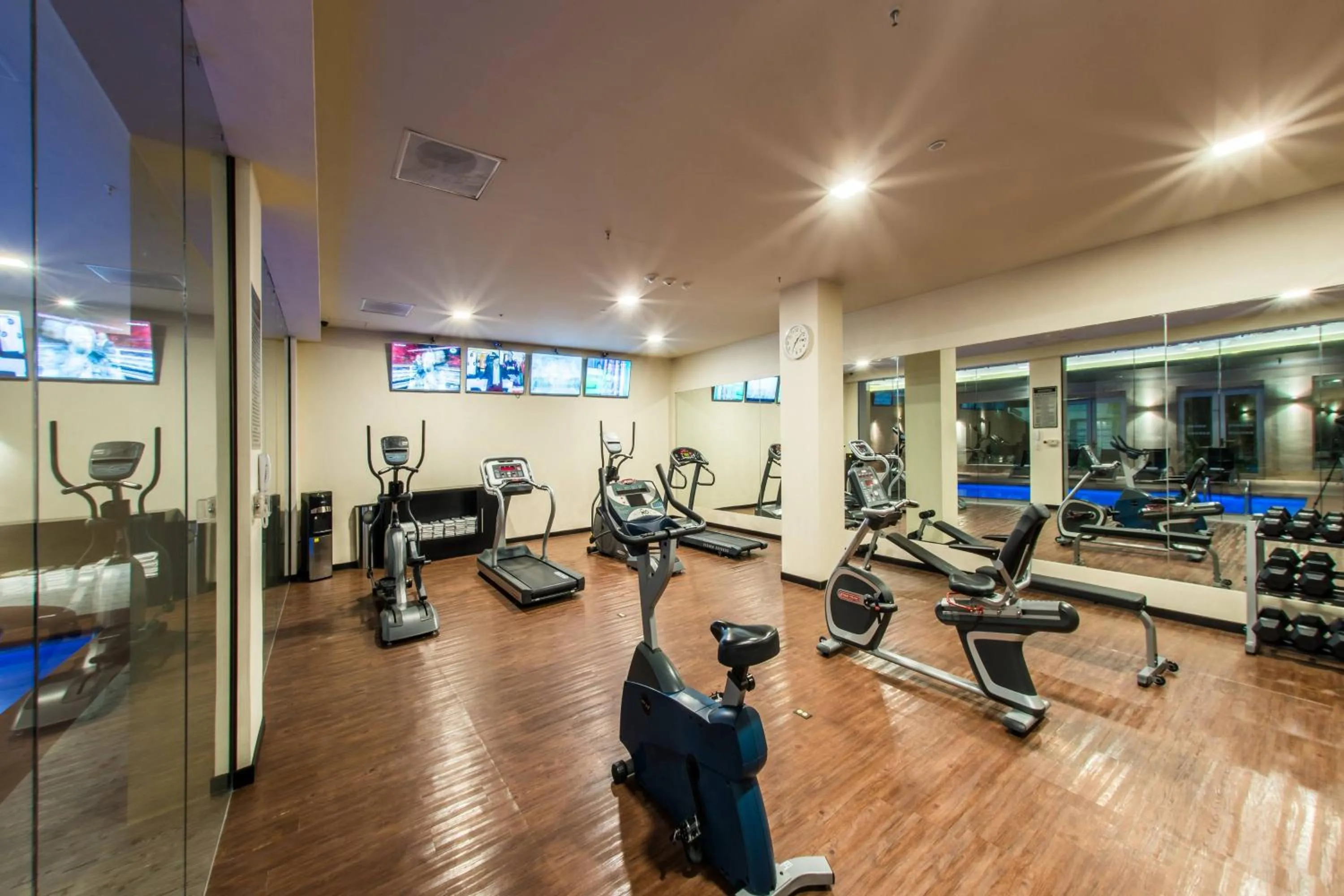Fitness centre/facilities in Courtyard by Marriott San Luis Potosi