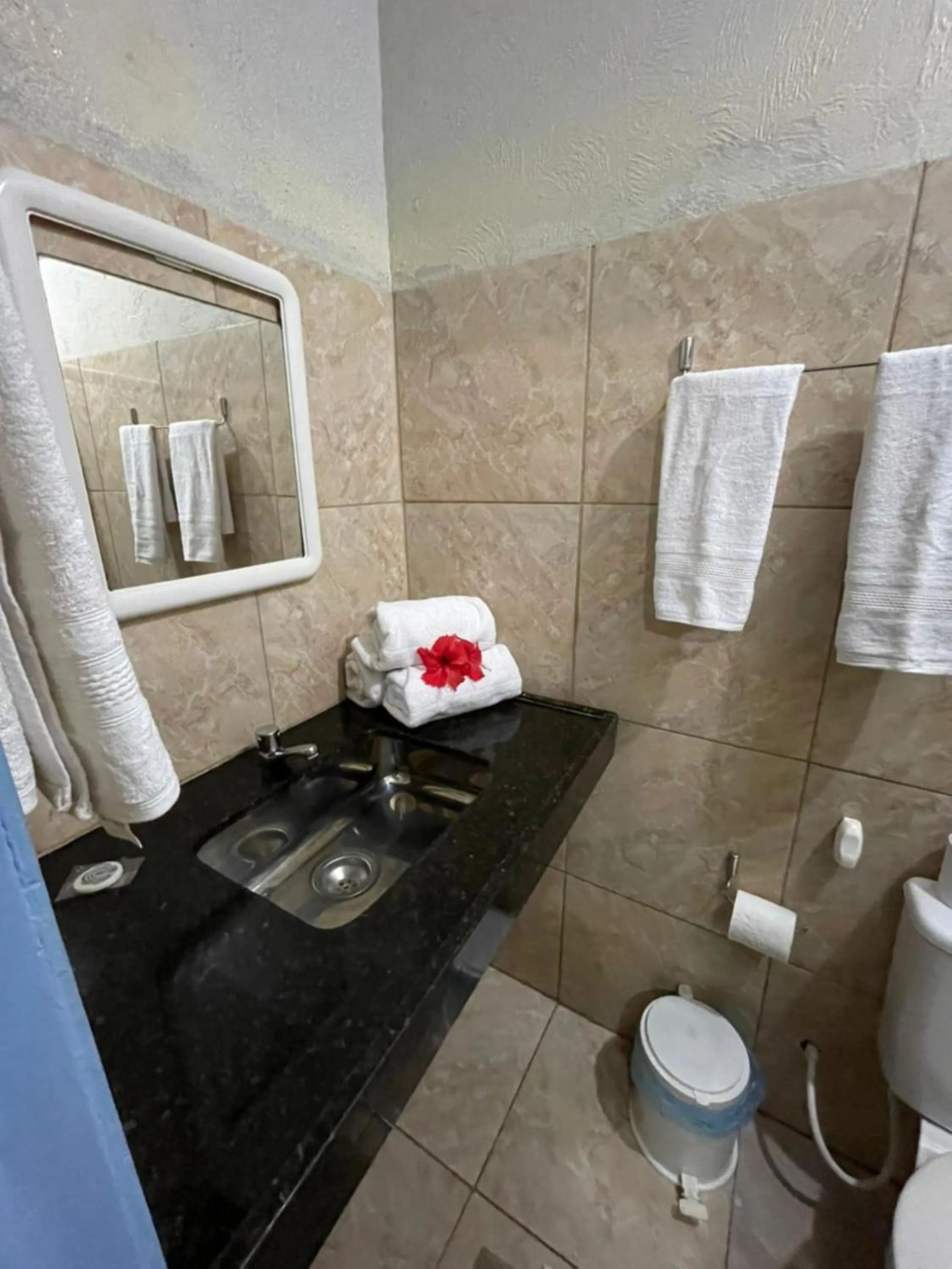 Bathroom in Pousada Martins e Cia