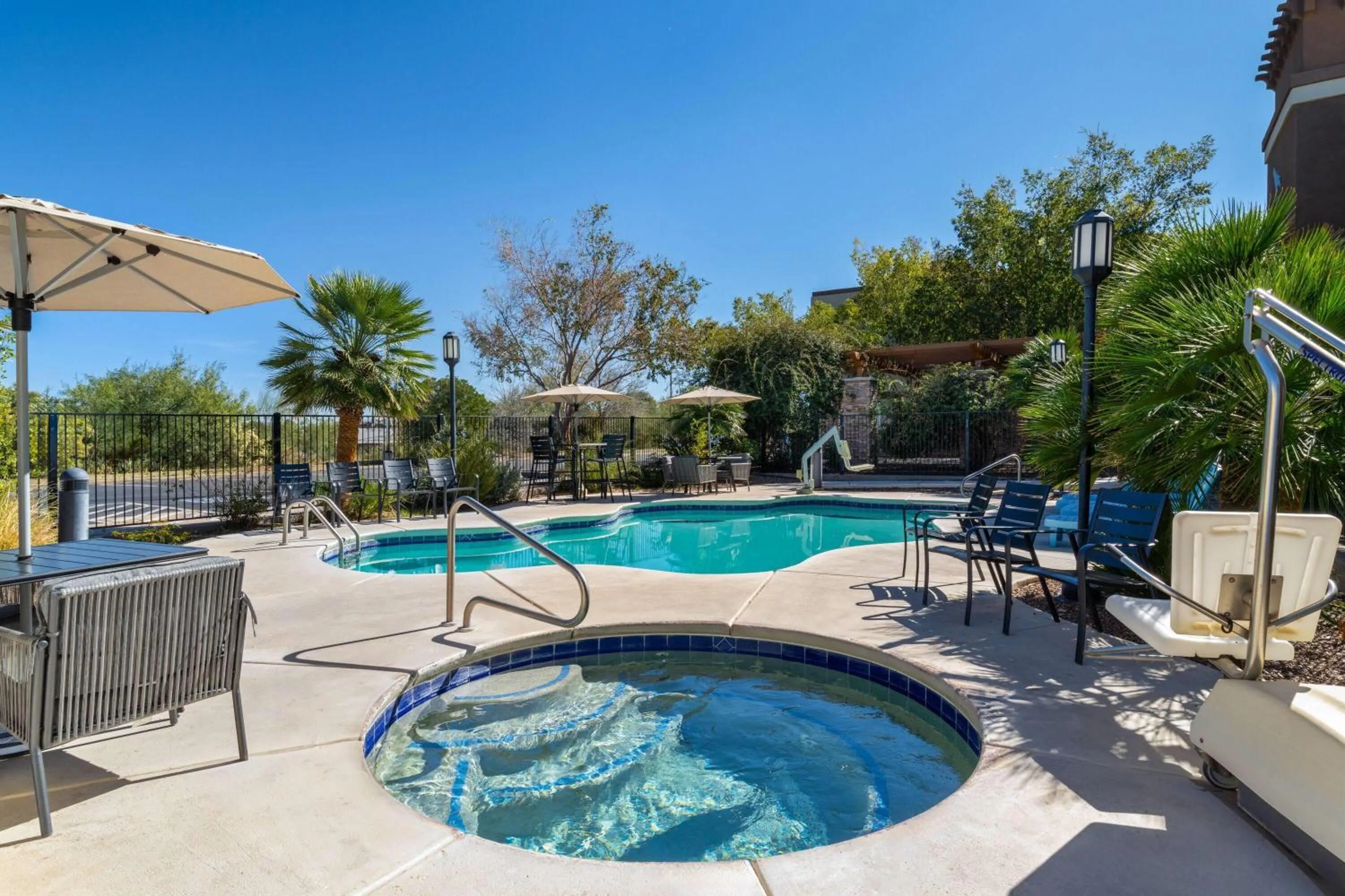 Hot Tub in Tombstone Grand Hotel, a Baymont by Wyndham