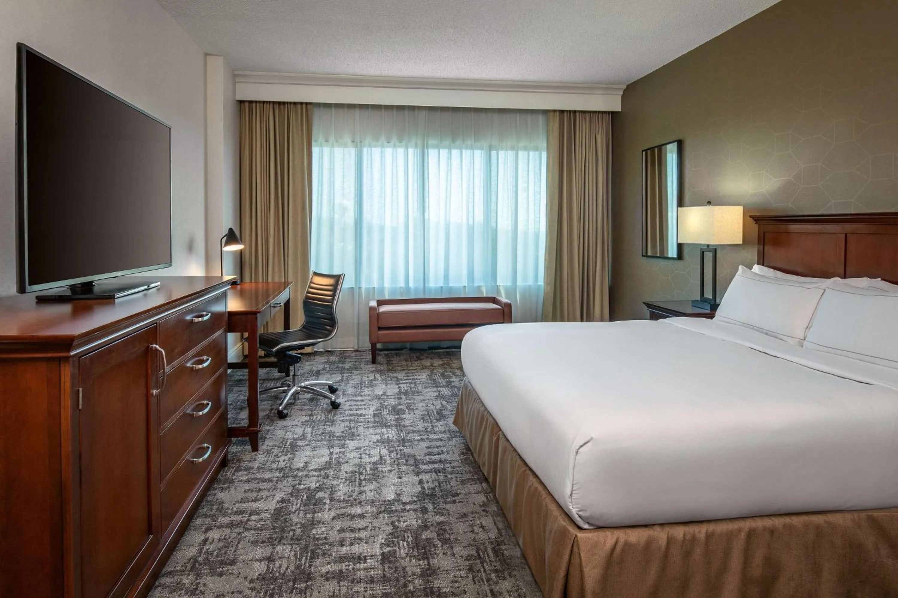 Bed in Hilton Greenville