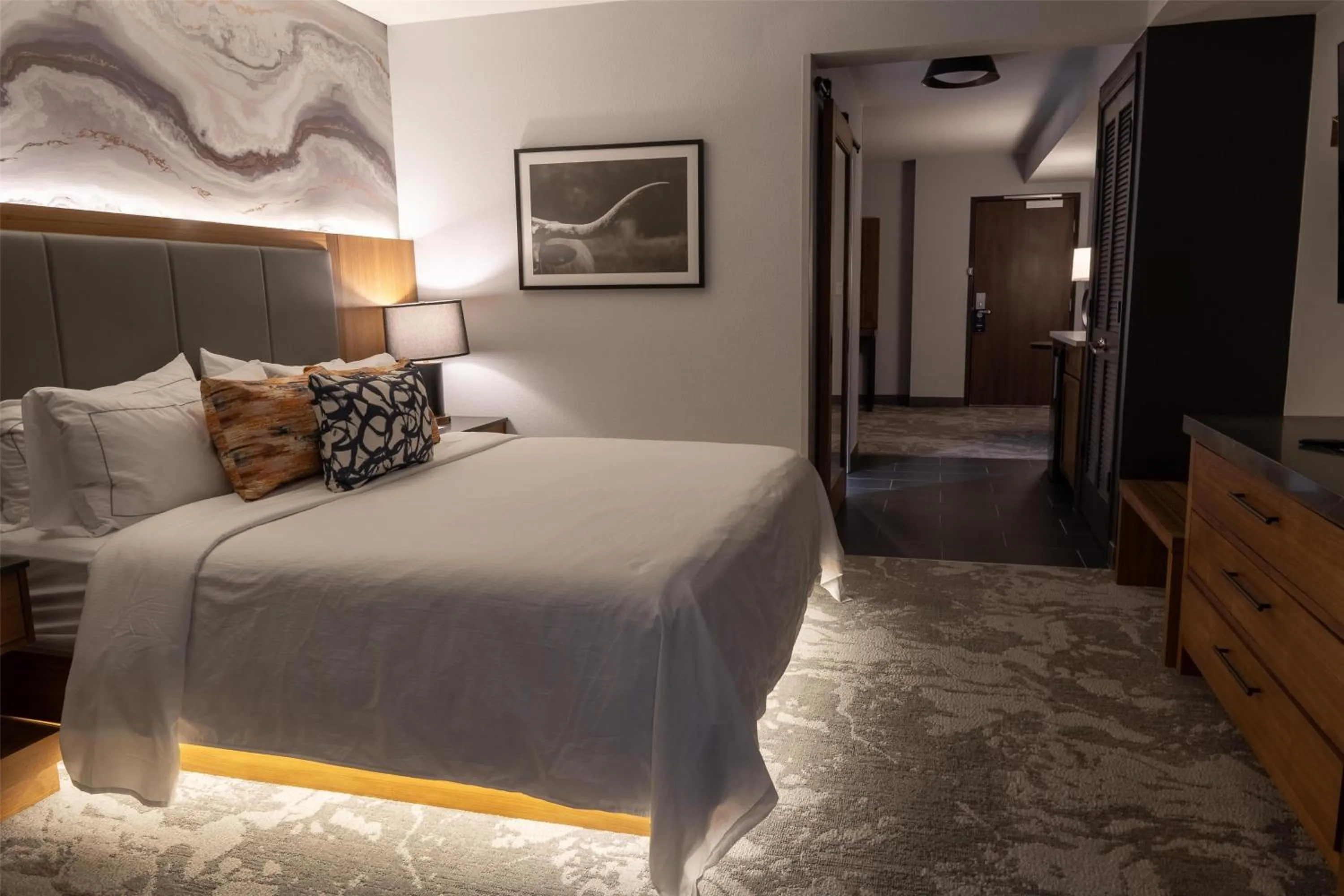 Bed in Doubletree By Hilton Fort Worth Fossil Creek