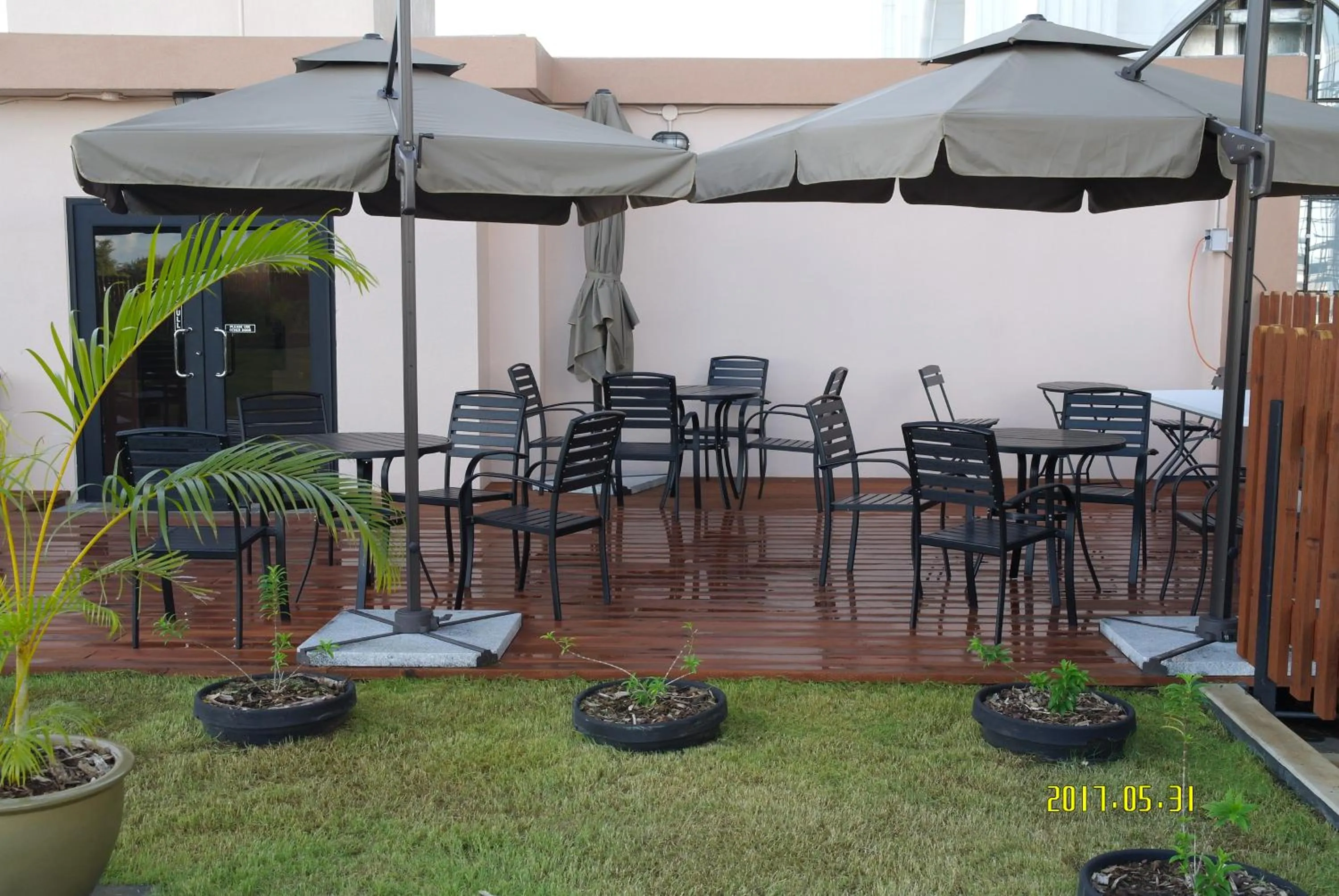 On site in Serenti Hotel Saipan