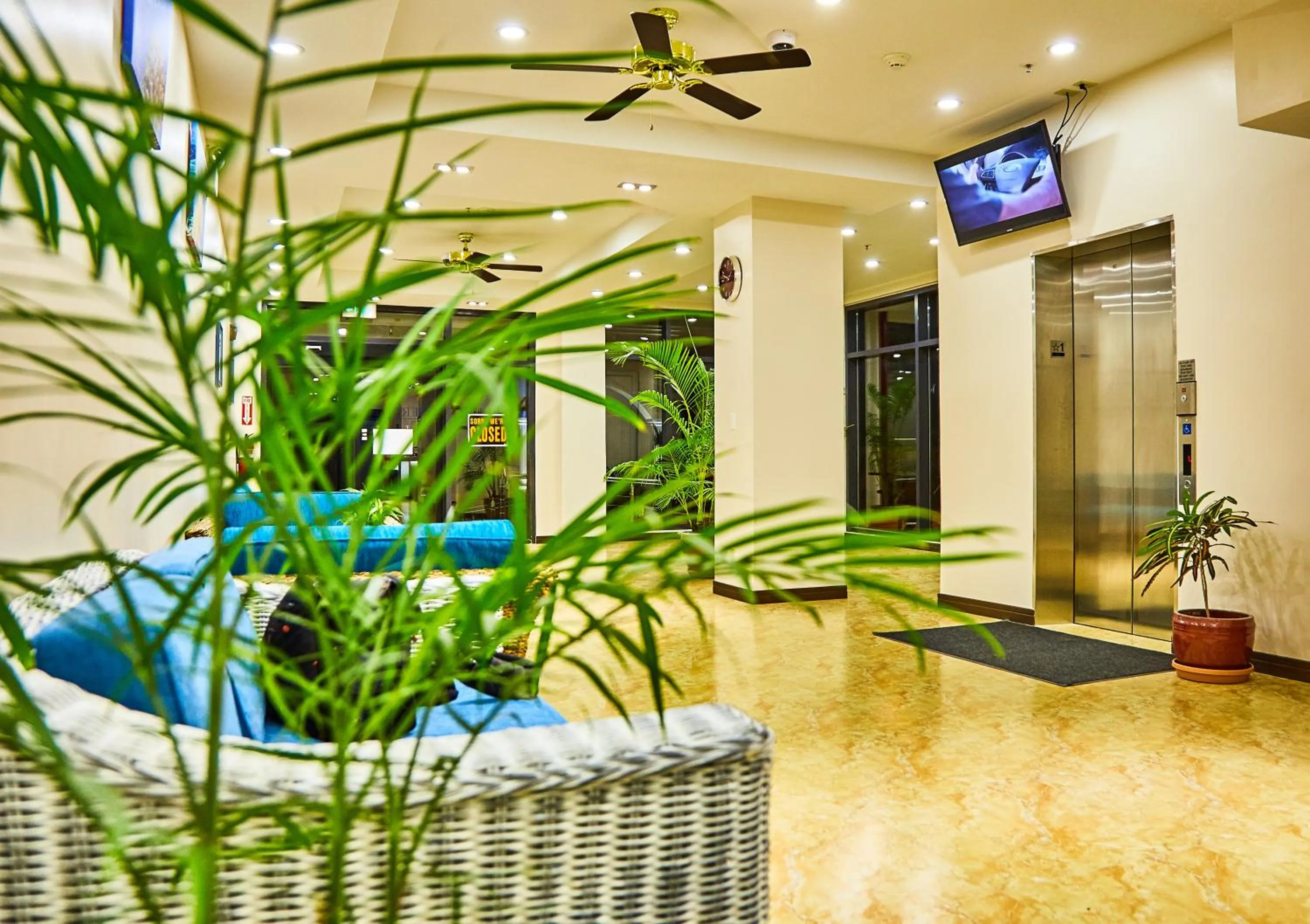 Decorative detail in Serenti Hotel Saipan