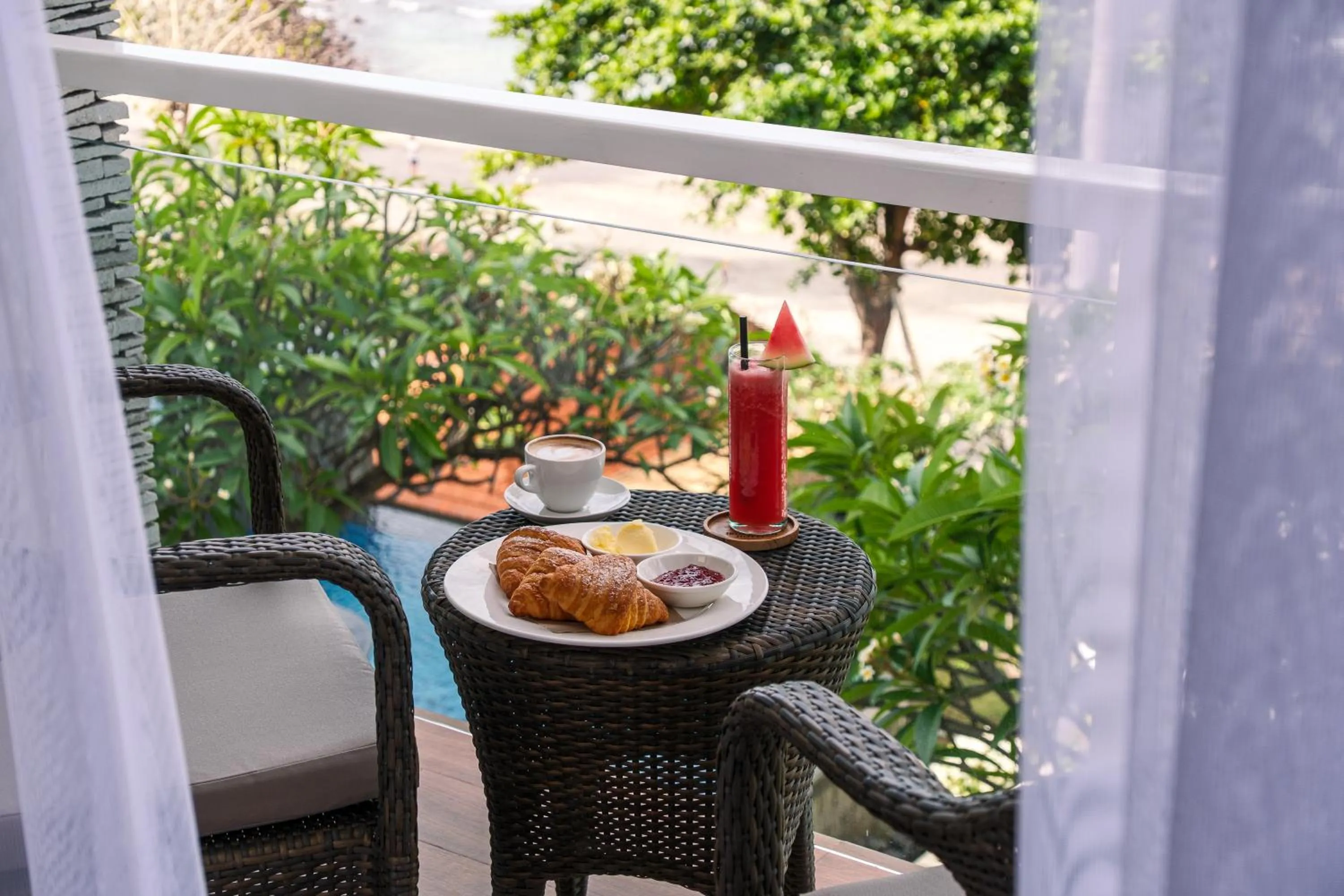Balcony/Terrace in Ibus Beach Hotel