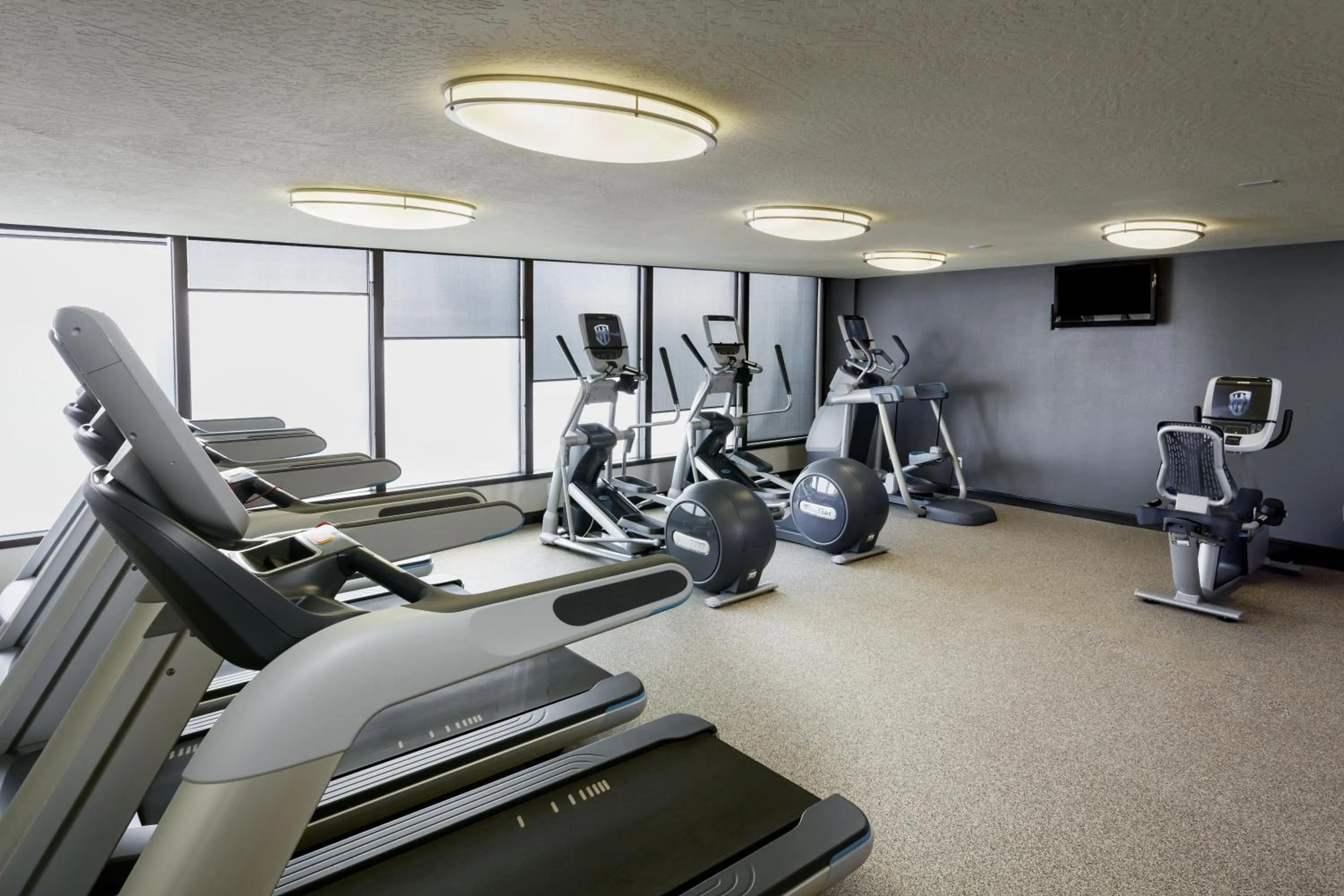 Fitness centre/facilities in Doubletree By Hilton Billings