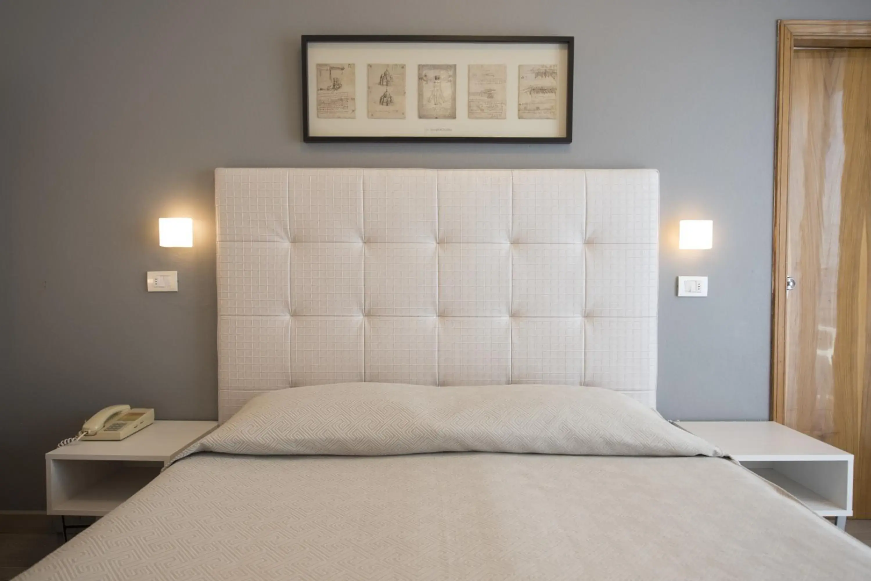 Bedroom, Bed in Hotel Iride & Spa