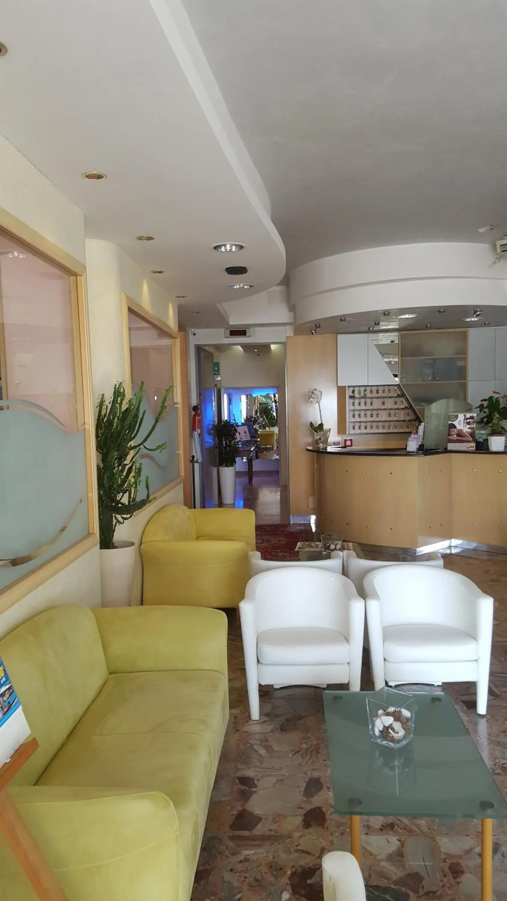 Communal lounge/ TV room in Hotel Iride & Spa