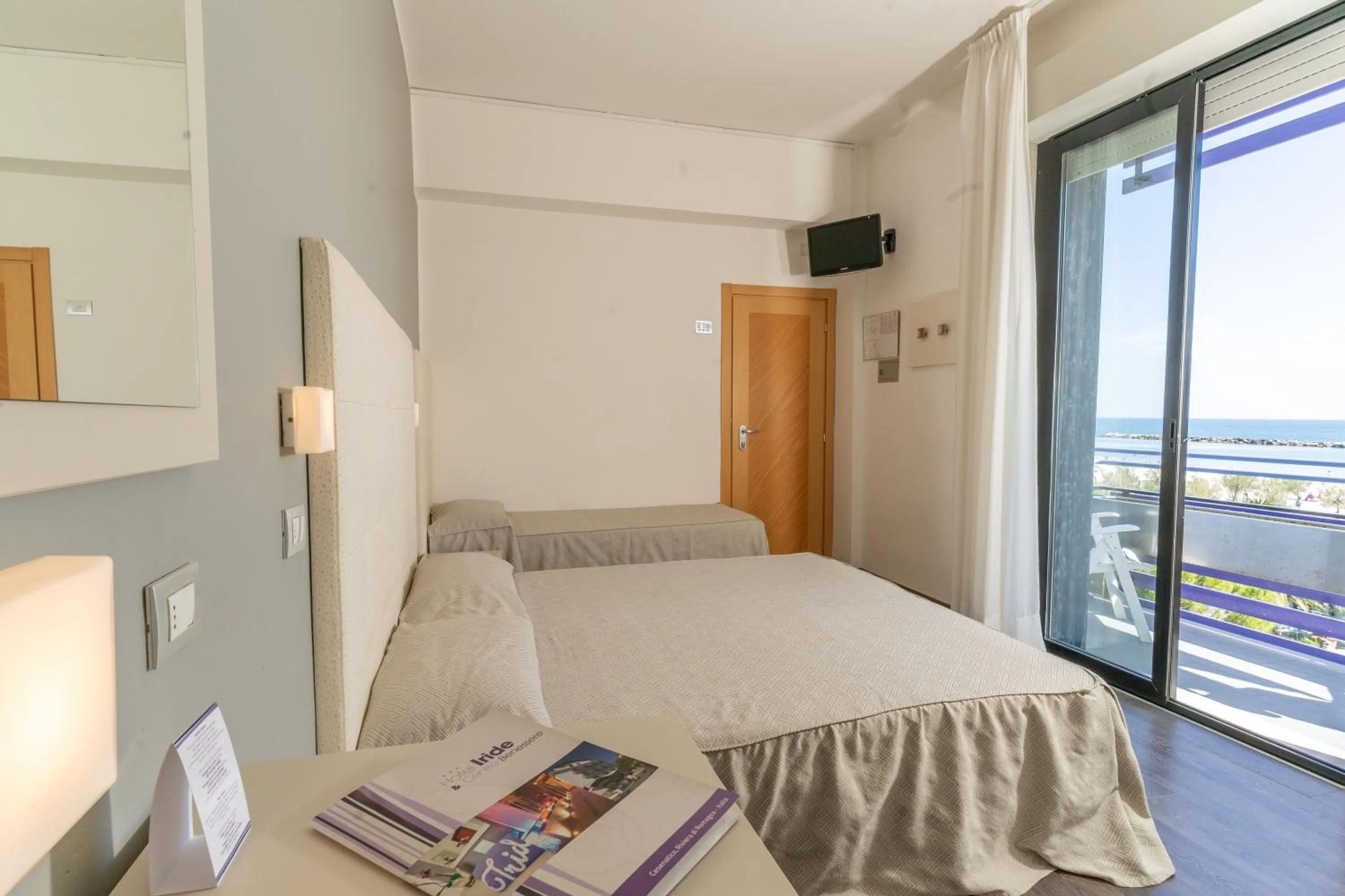 Bed in Hotel Iride & Spa bed&breakfast