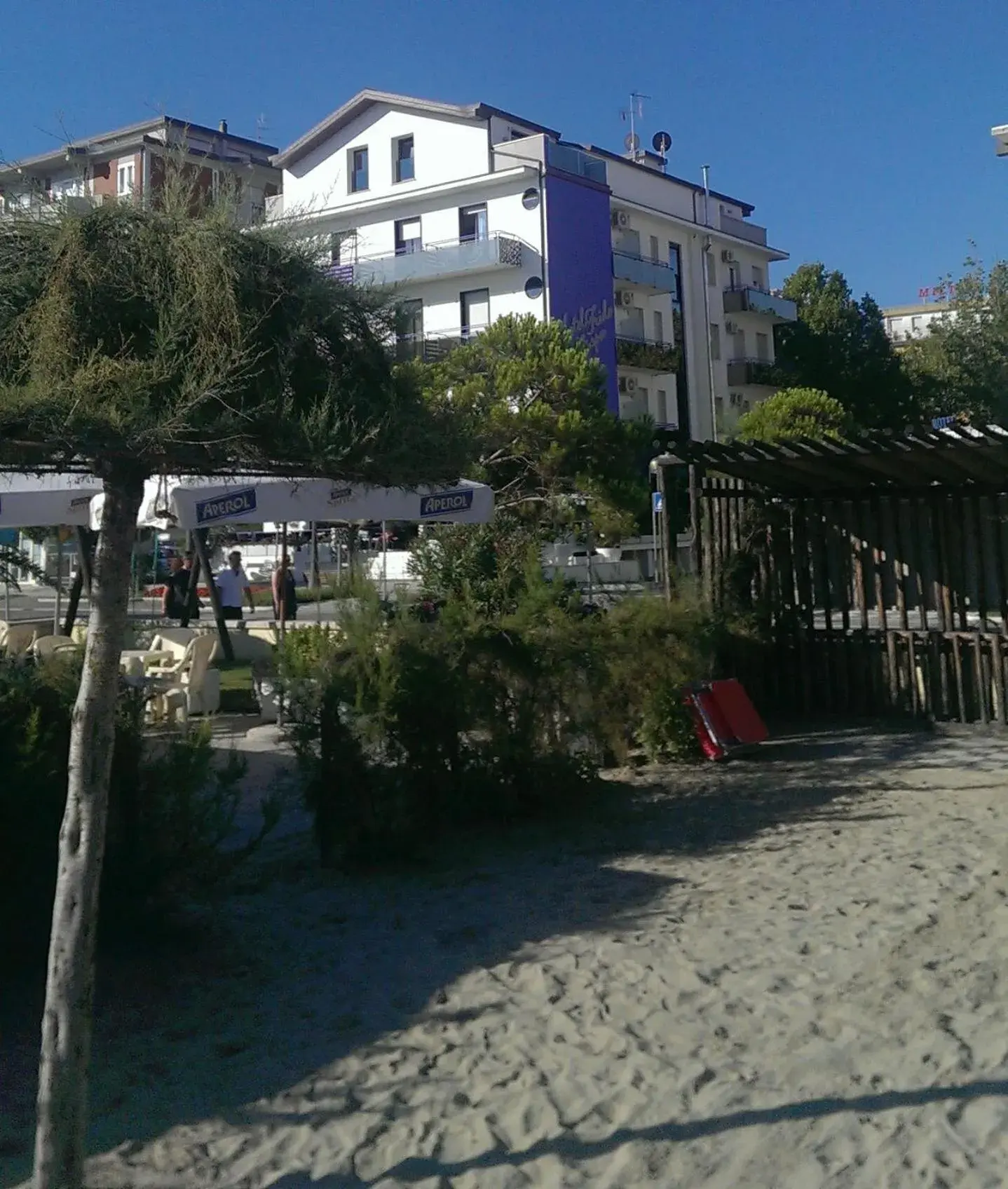Beach, Property Building in Hotel Iride & Spa