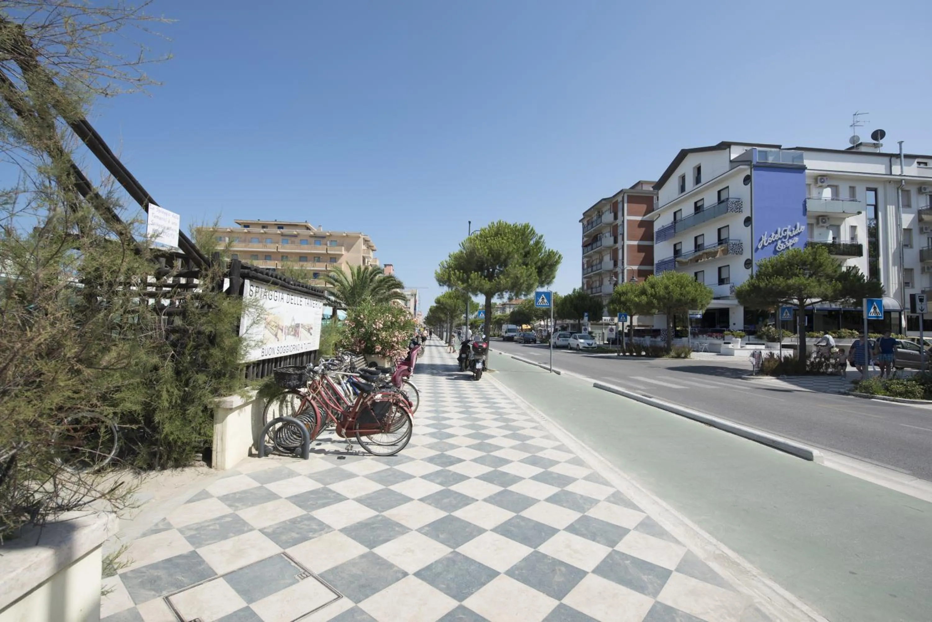 Property building in Hotel Iride & Spa bed&breakfast