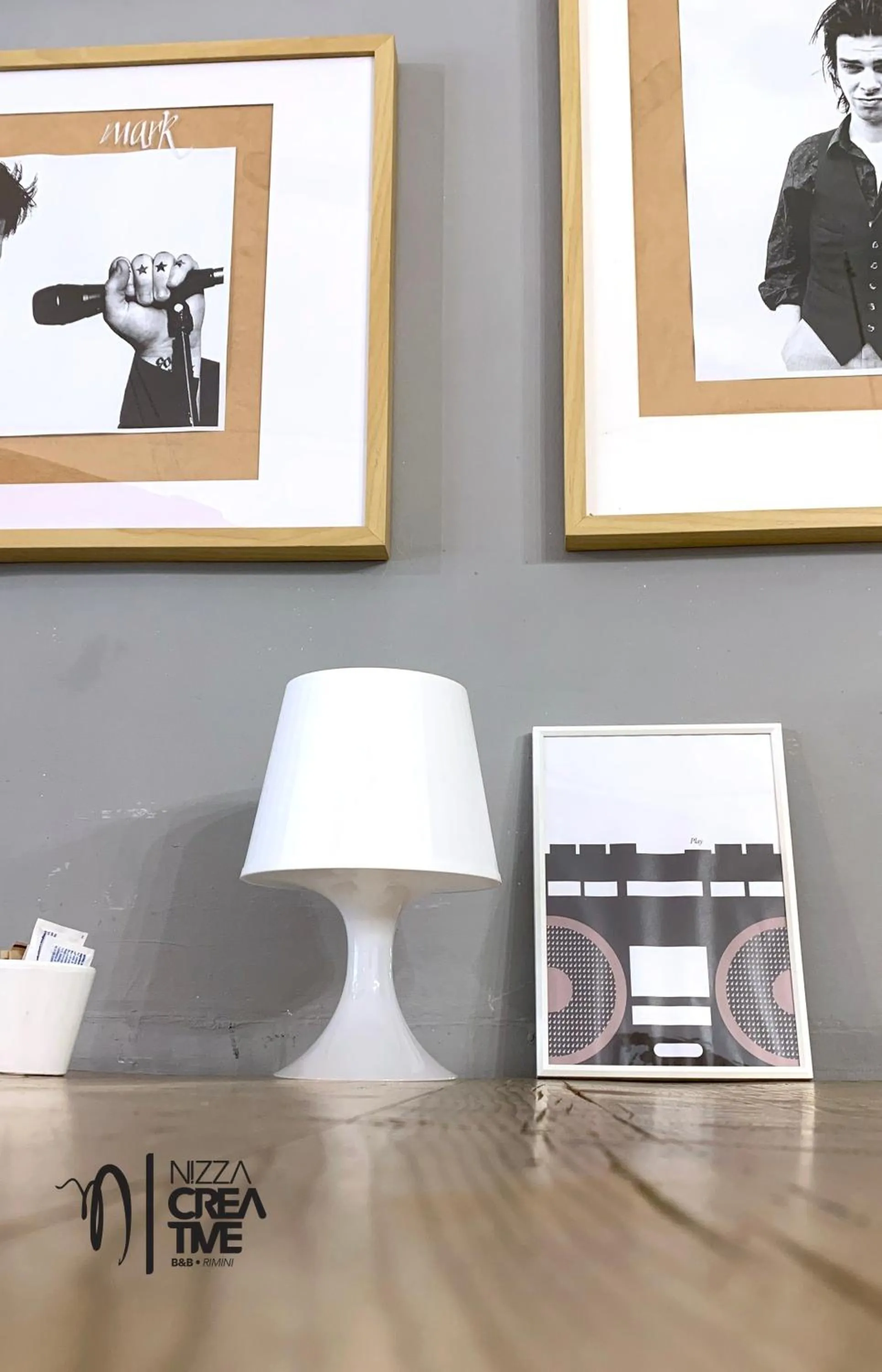 Decorative detail in Hotel Nizza Creative Hotel