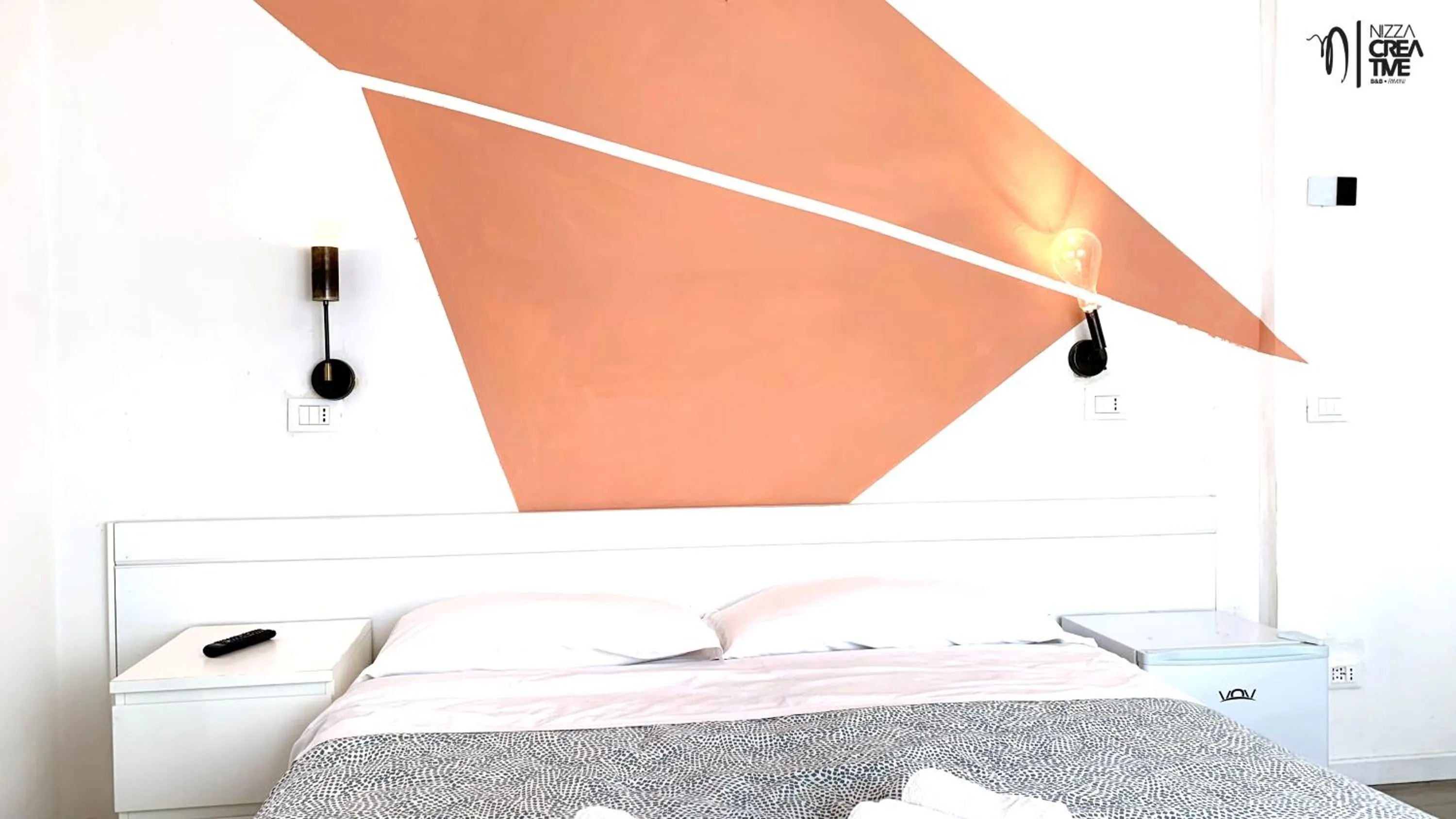 Photo of the whole room, Bed in Hotel Nizza Creative Hotel