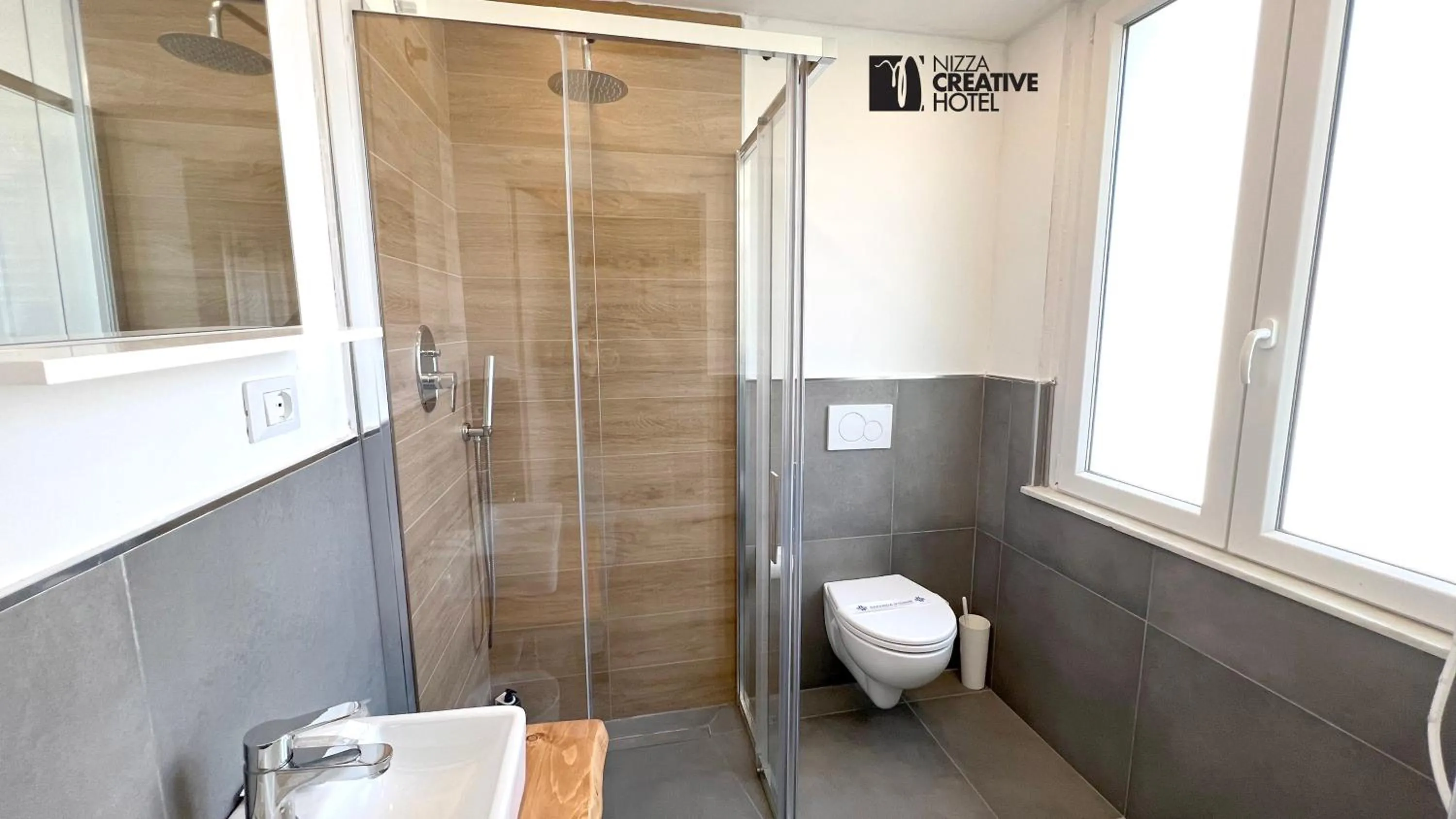 Bathroom in Hotel Nizza Creative Hotel