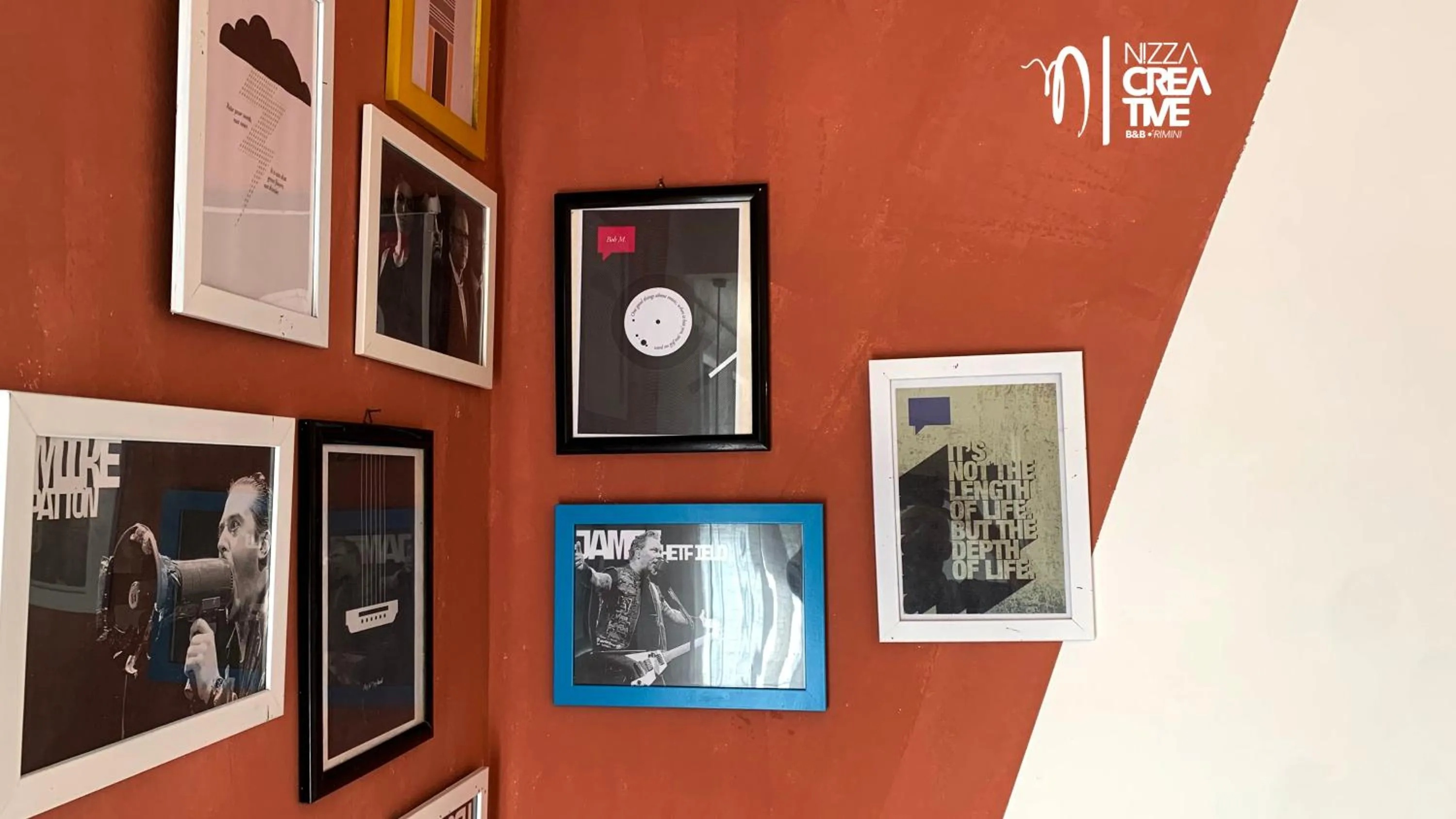 Bedroom in Hotel Nizza Creative Hotel