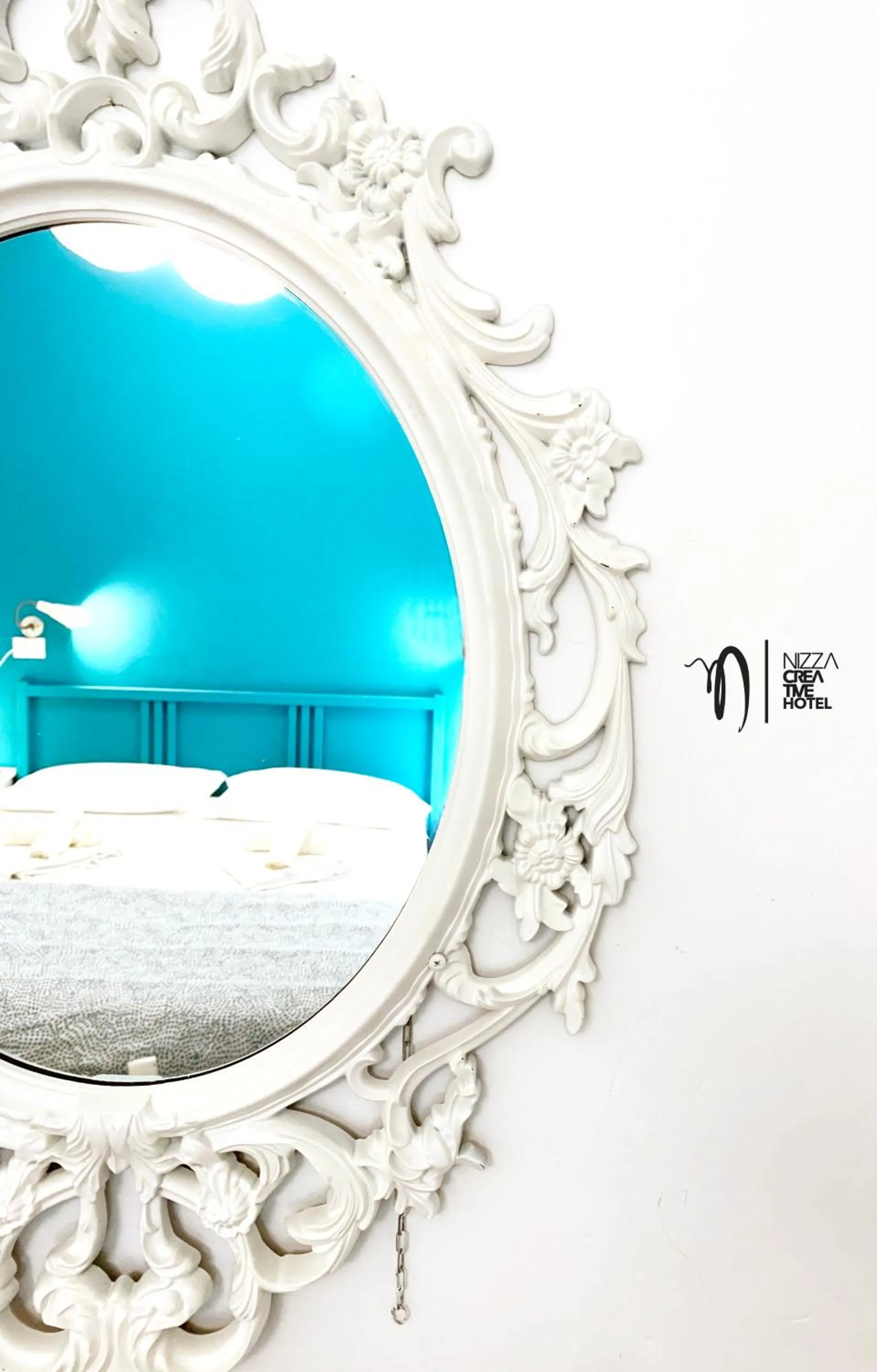 Bed in Hotel Nizza Creative Hotel