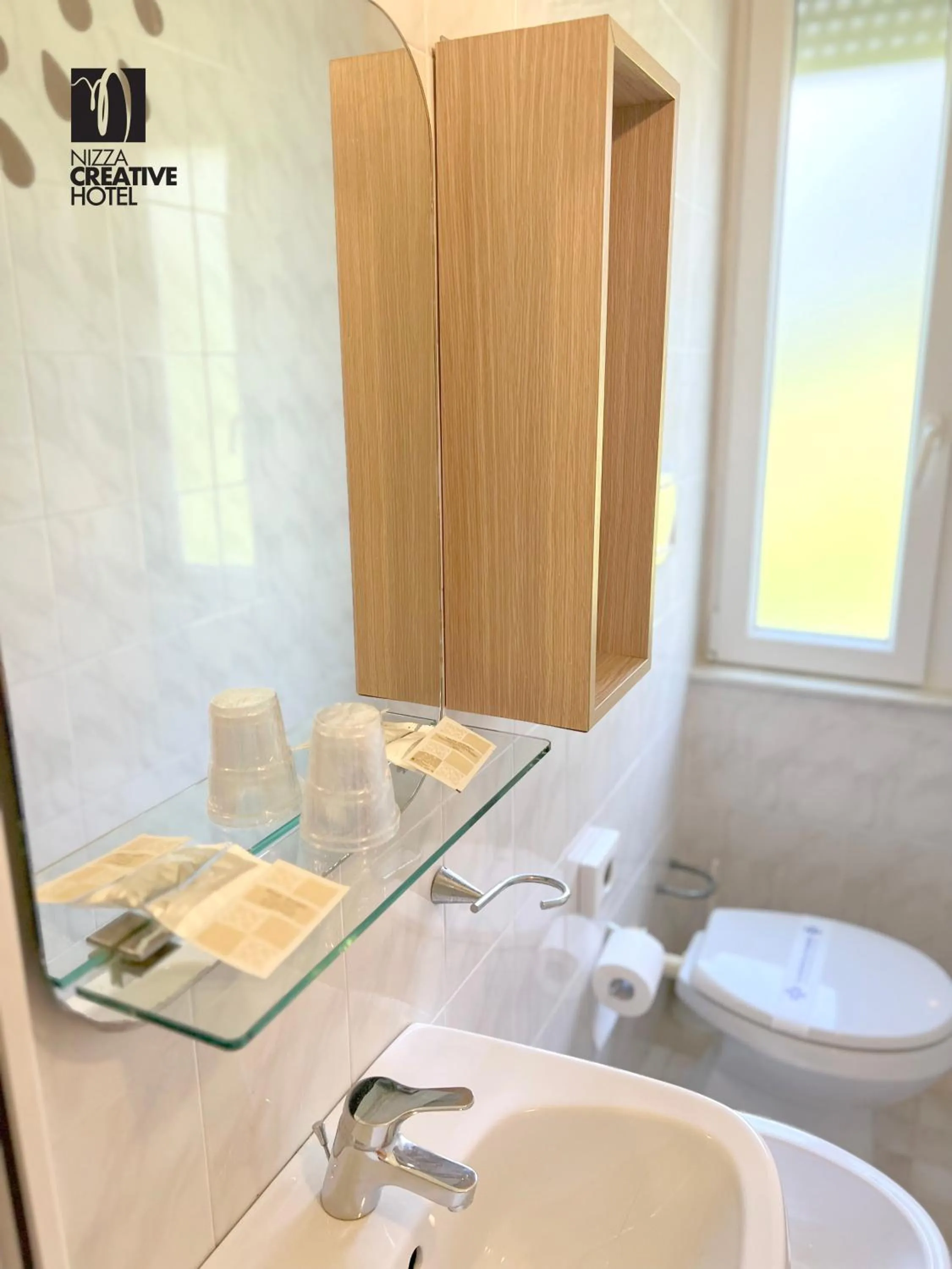 Bathroom in Hotel Nizza Creative Hotel