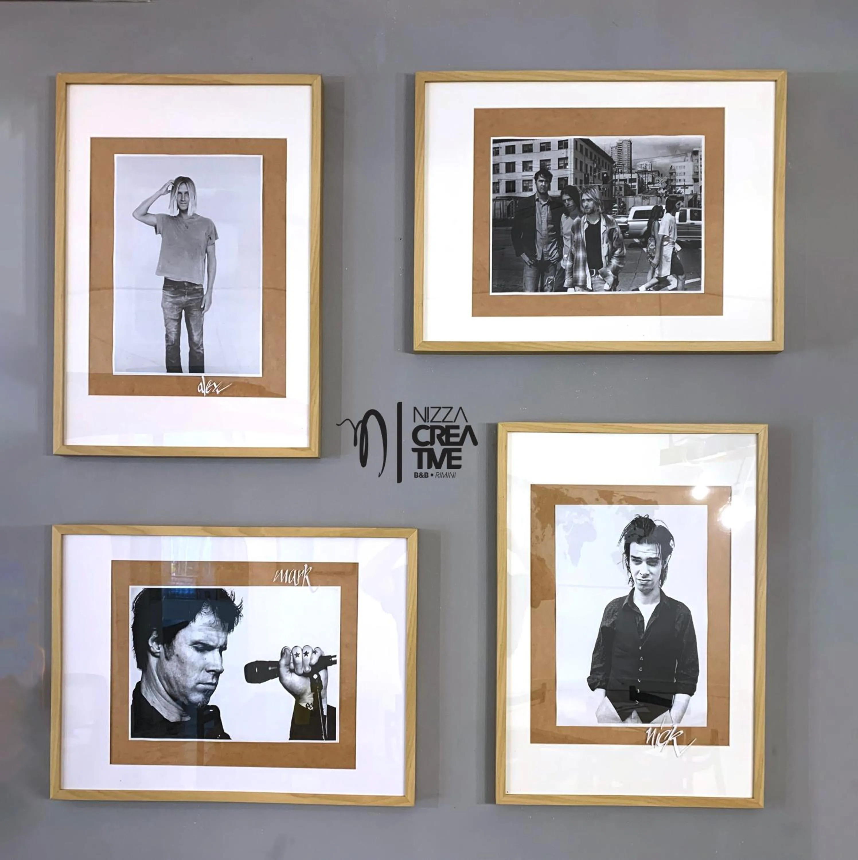 Decorative detail in Hotel Nizza Creative Hotel