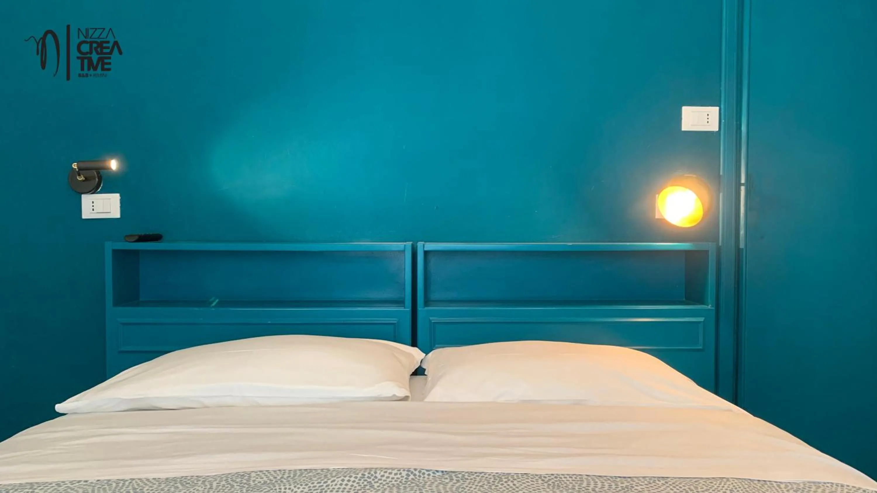 Bed in Hotel Nizza Creative Hotel