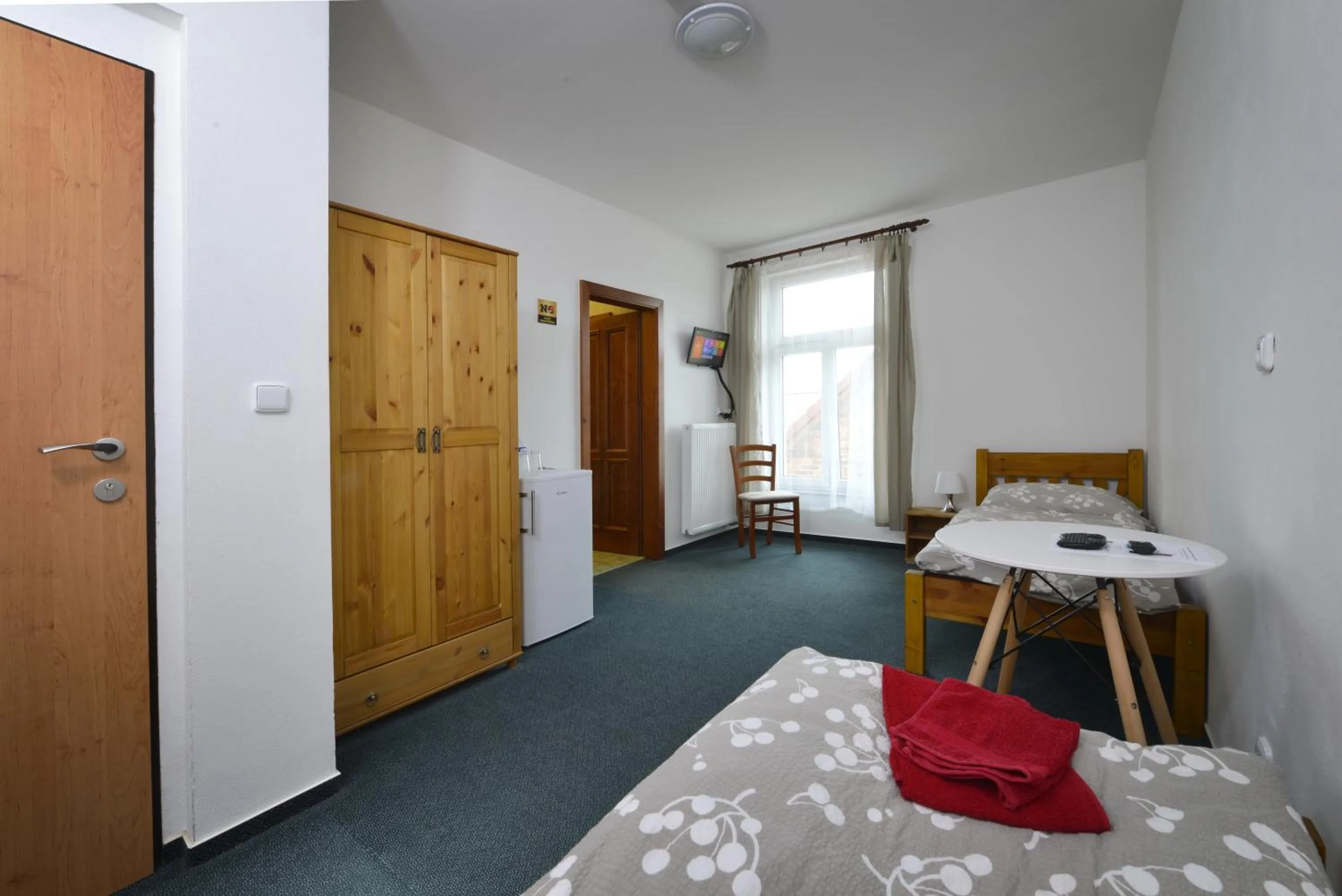 Twin Room - single occupancy in Penzion Pivovar Podlesí