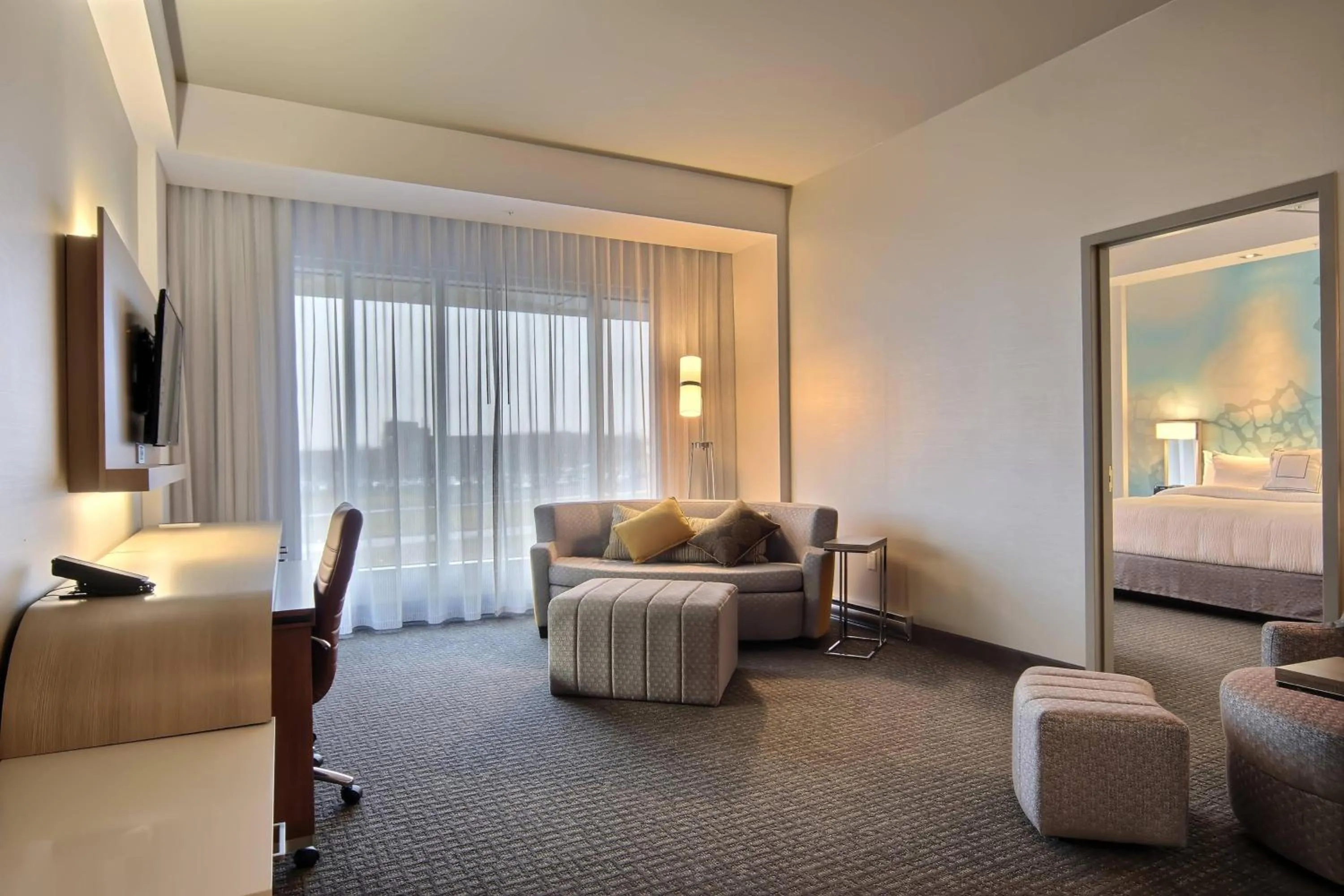 Bedroom in Courtyard by Marriott Quebec City
