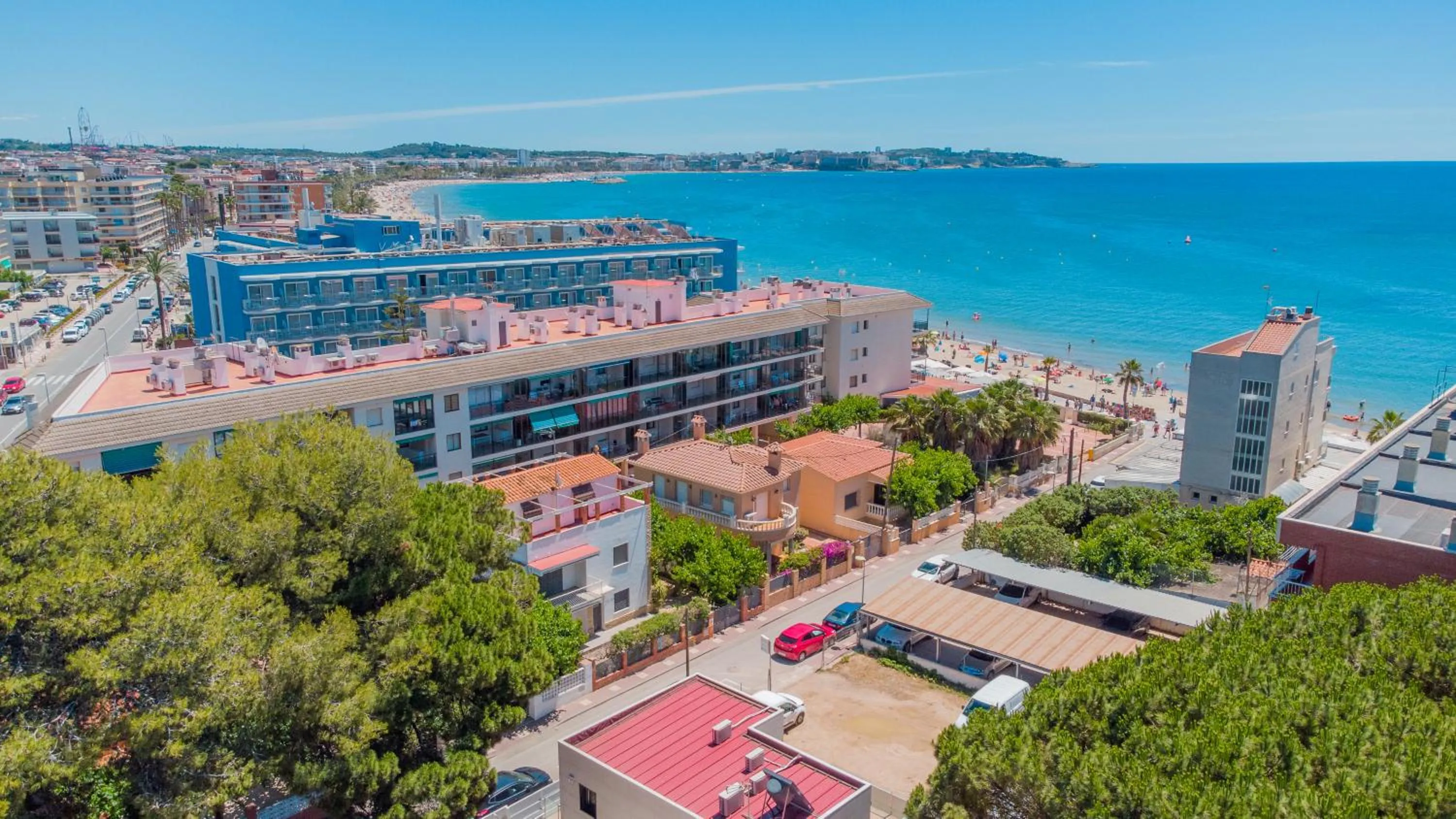 Property building in Apartamentos Turísticos Augustus