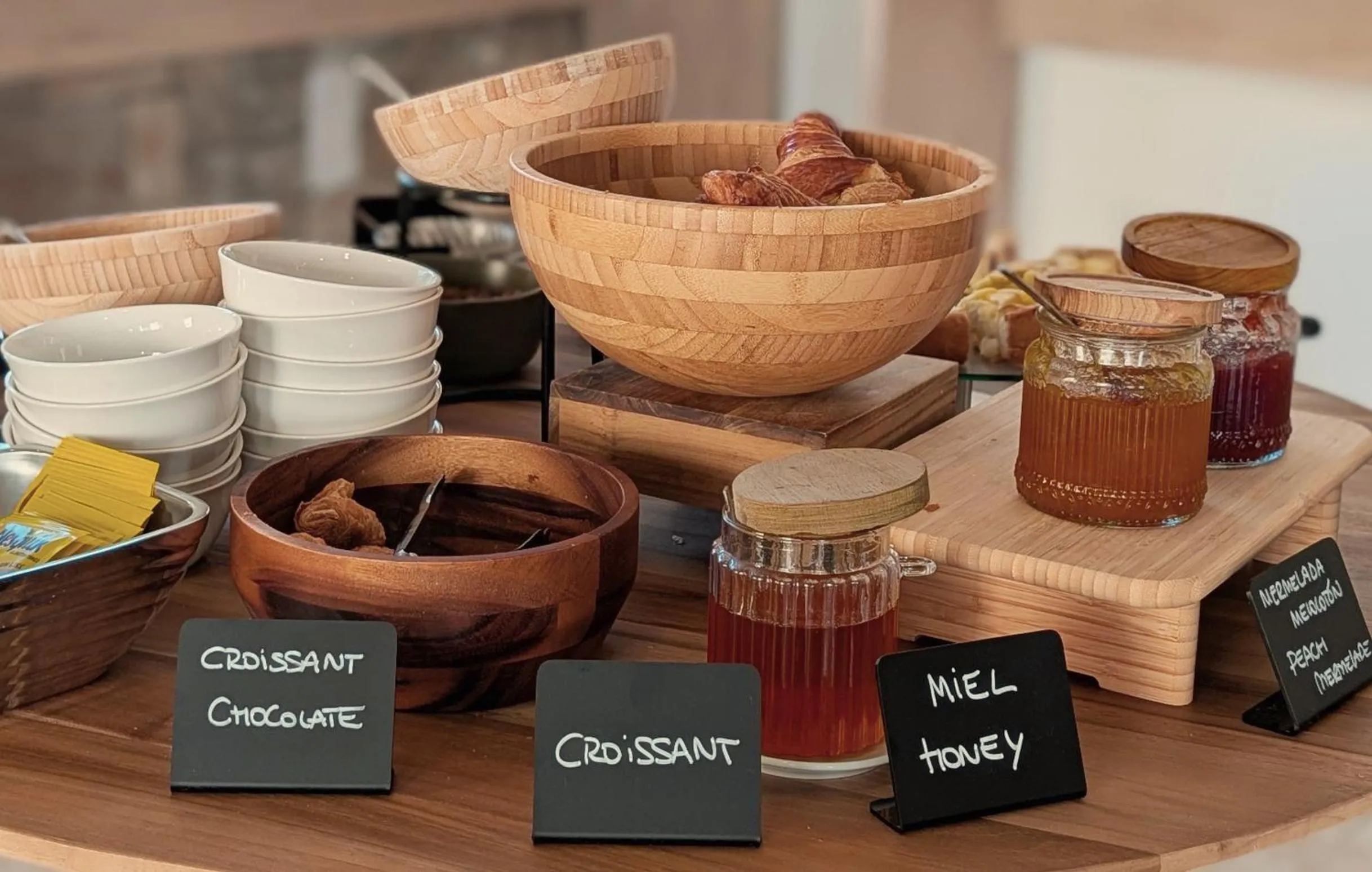 Buffet breakfast in Hotel Medium Montecarlo