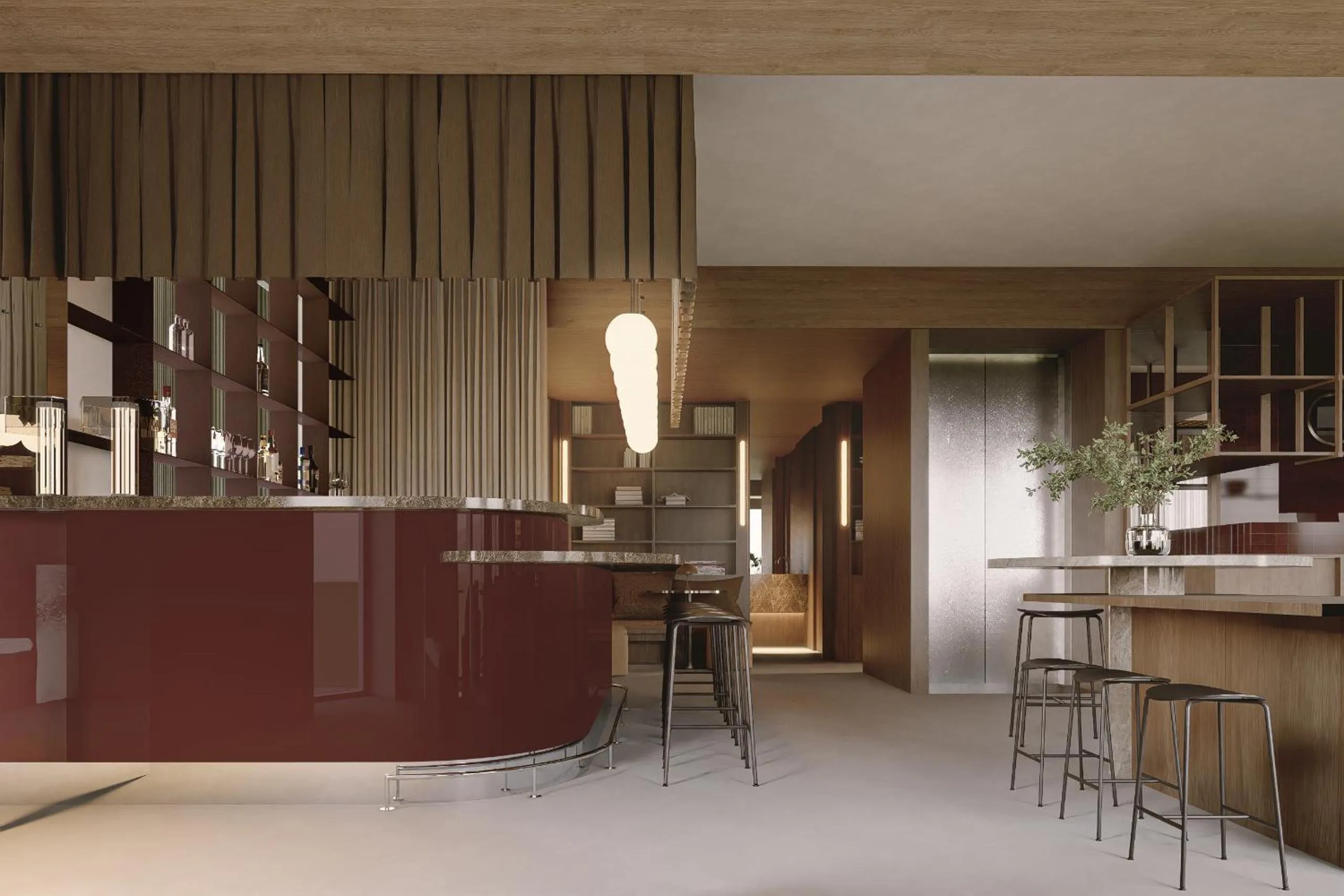 Lobby or reception in Hotel Medium Montecarlo